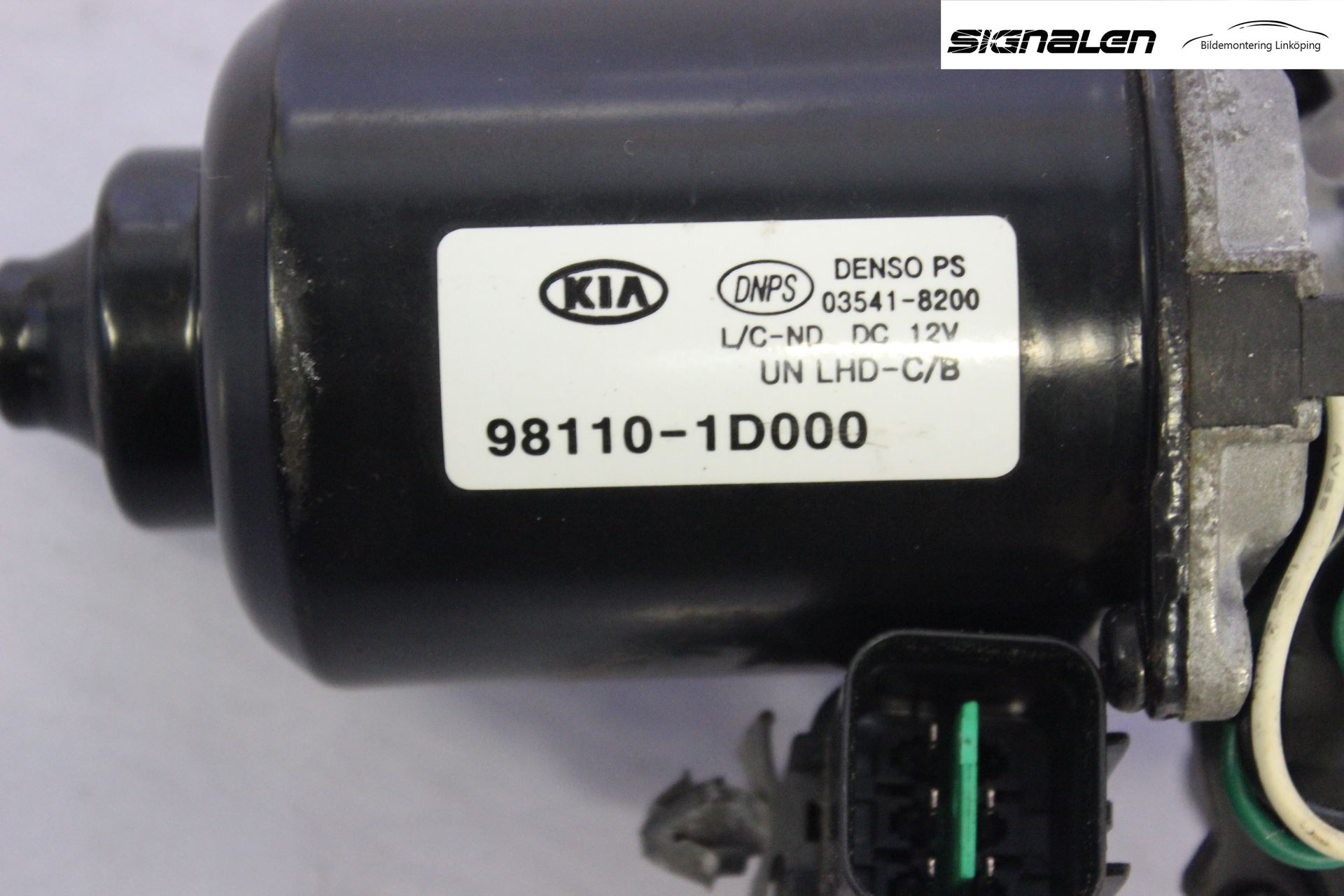 Kia CARENS II 07-12 Torkarmotor Vindruta