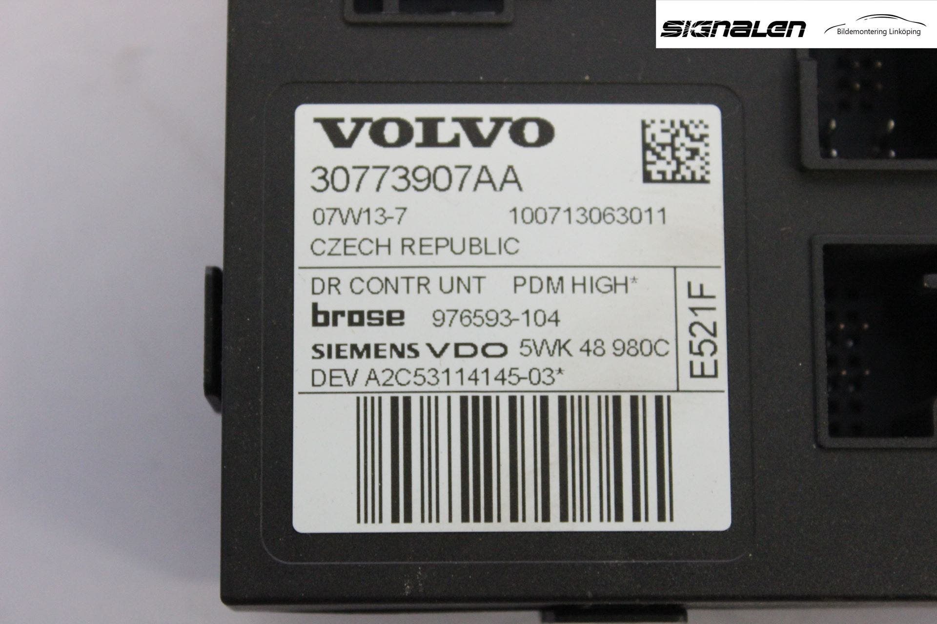 Volvo S40 04-07 Fönsterhissmotor