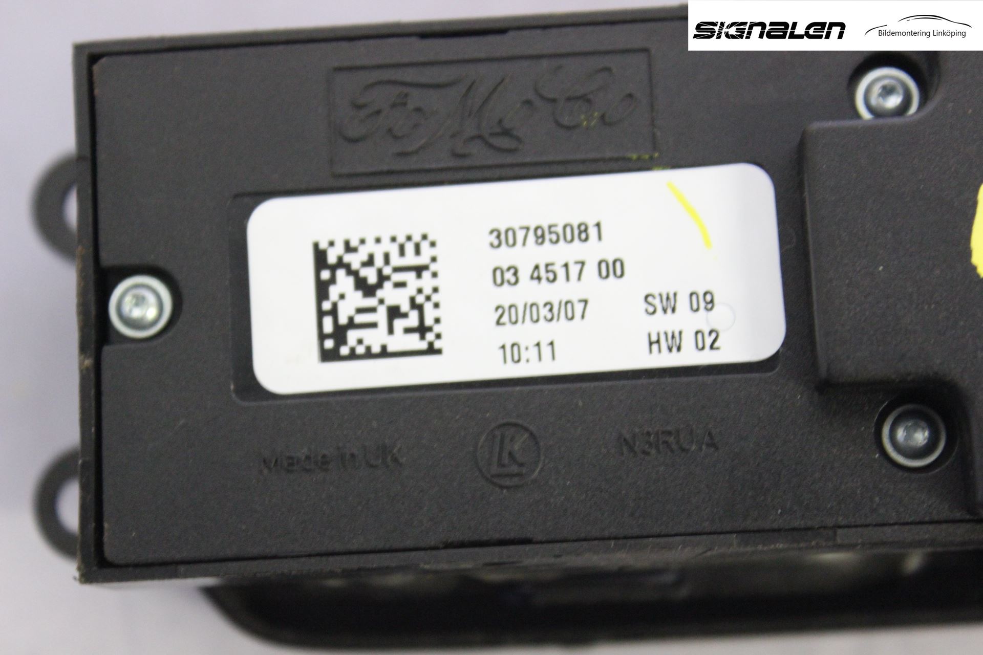 Volvo S40 04-07 Strömställare Elhiss