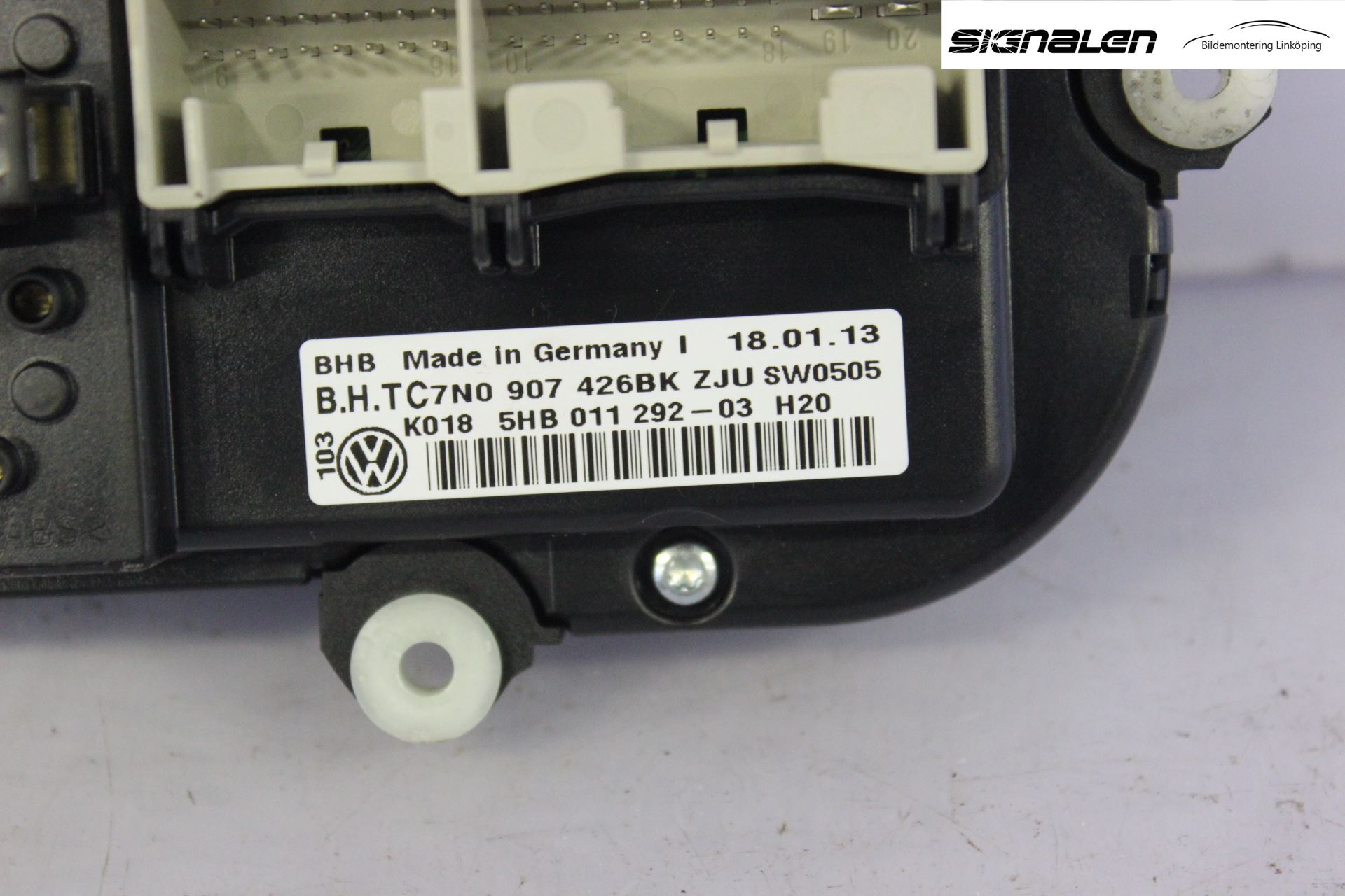 Volkswagen VW CADDY 11-15 Ac Styrenhet Ac Manöveren