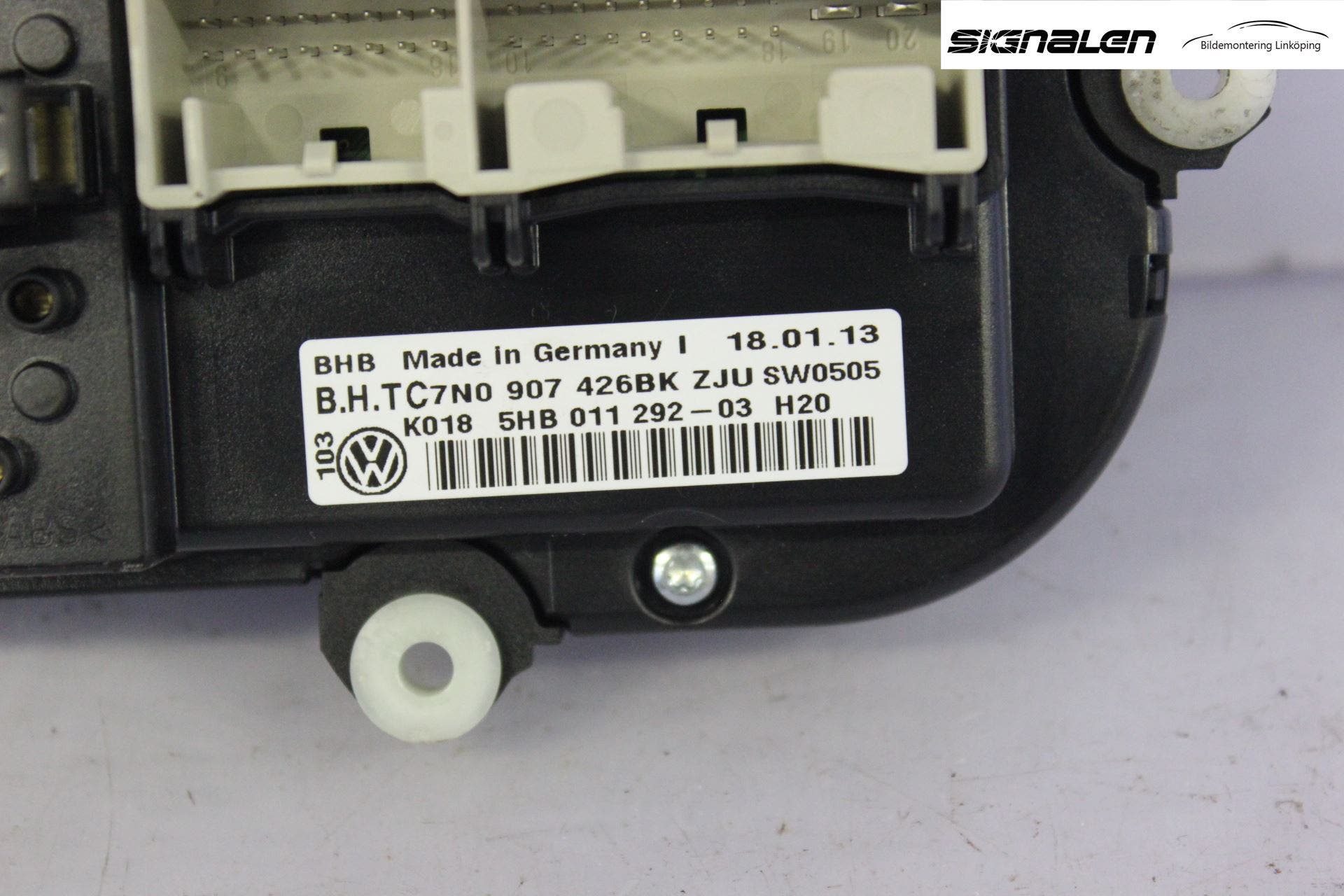 Volkswagen VW CADDY 11-15 Ac Styrenhet Ac Manöveren