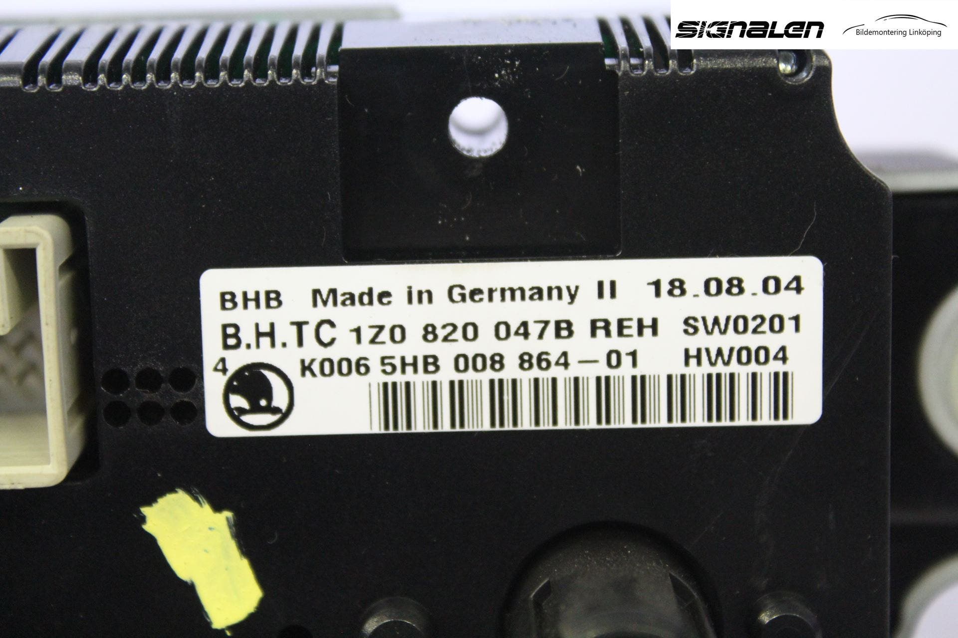 Skoda OCTAVIA (1Z) 05-13 Ac Styrenhet Ac Manöveren