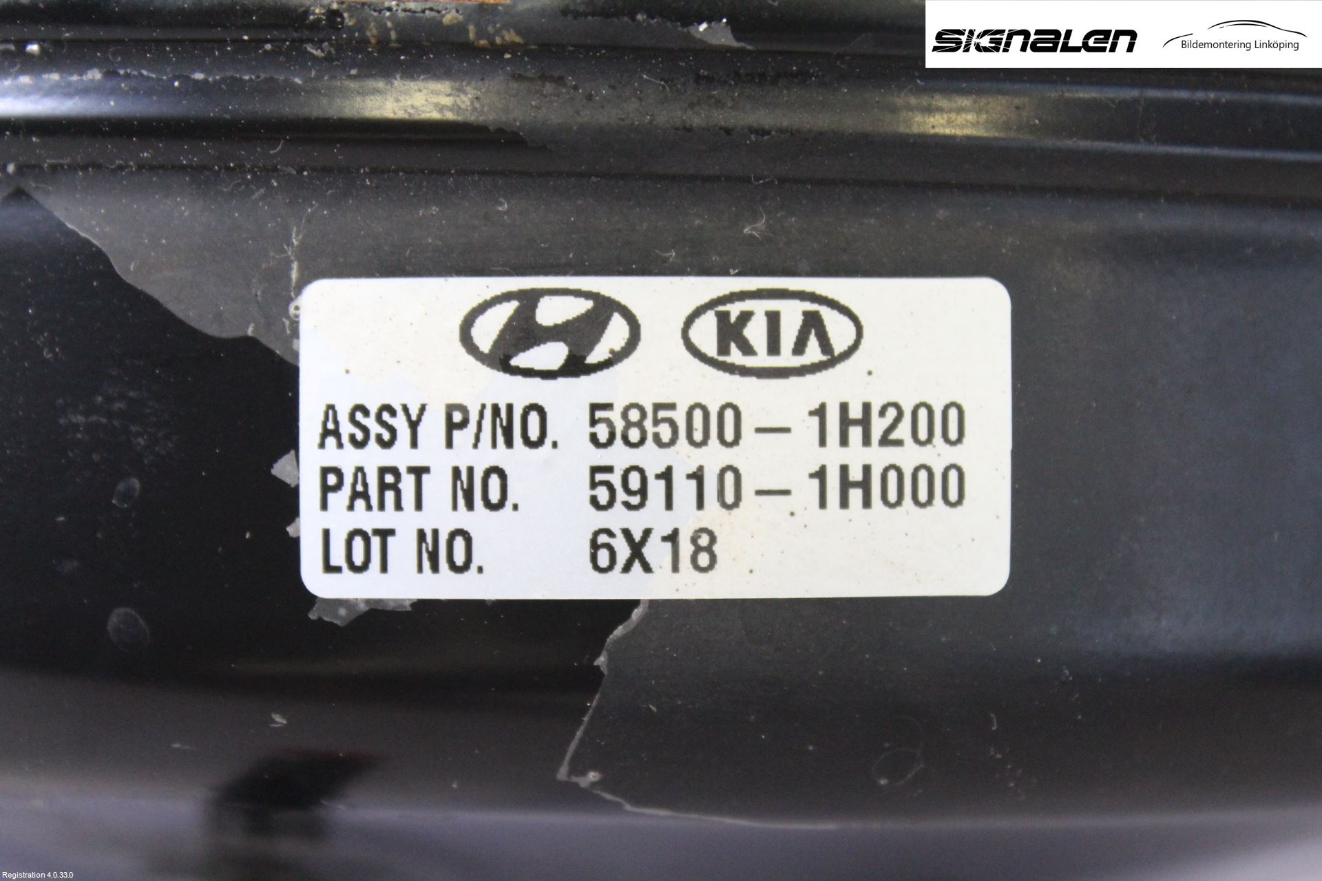 Kia CEED 06-12 Bromsservo