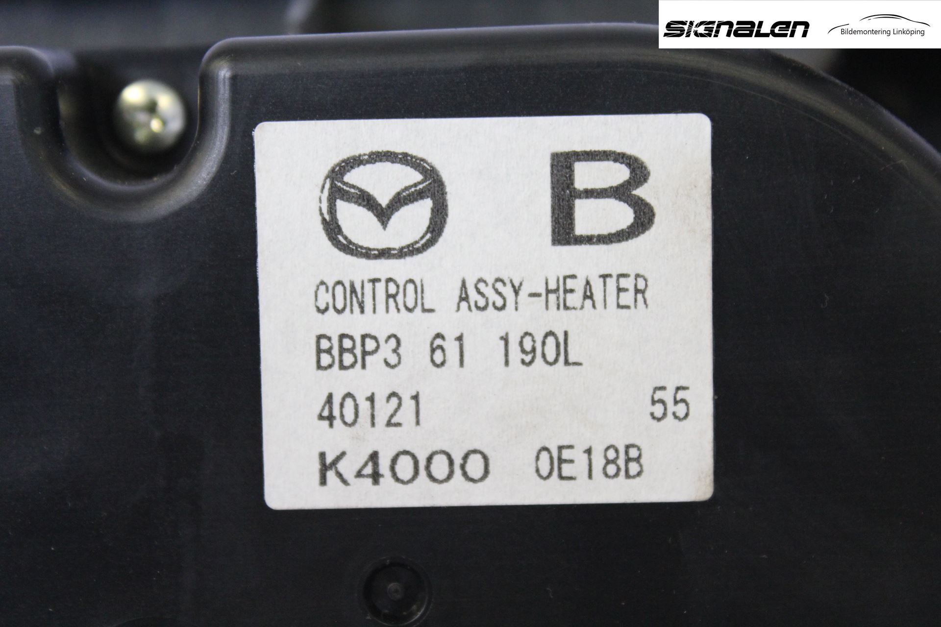 Mazda 3 II 09-13 Ac Styrenhet Ac Manöveren