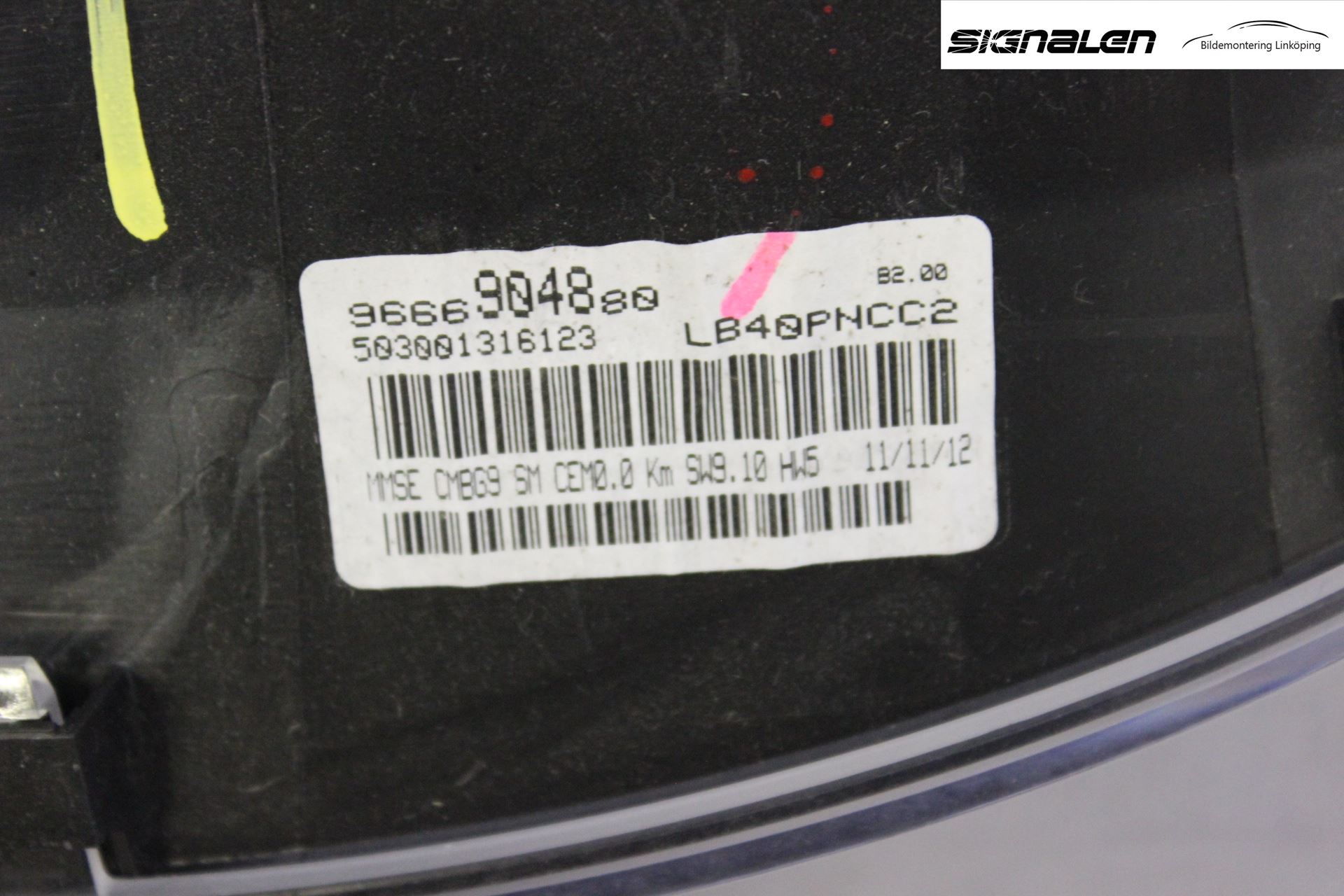 Peugeot PARTNER 08-15 Instrument Komb
