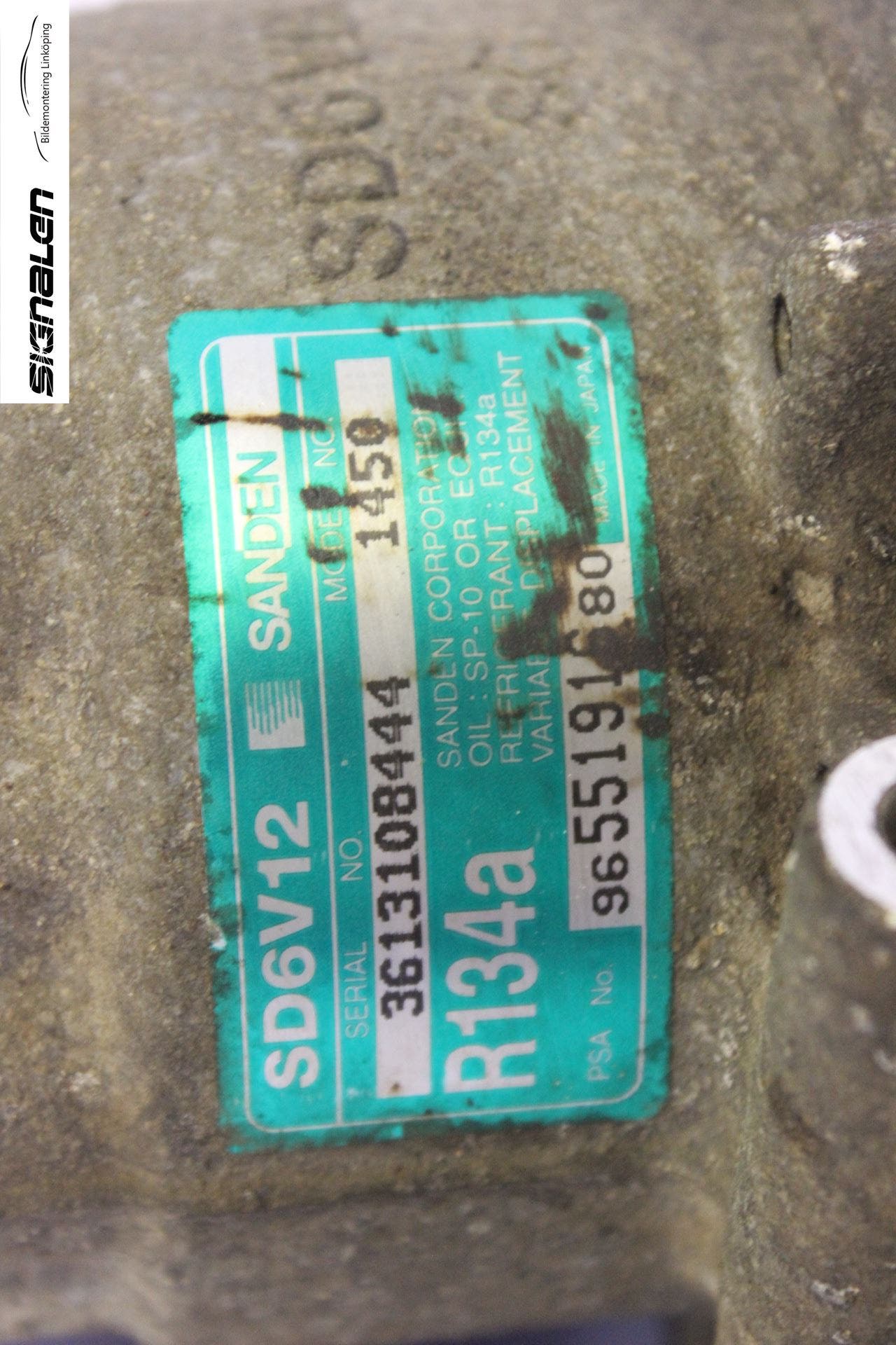 Citroen C3 -04 Ac Kompressor