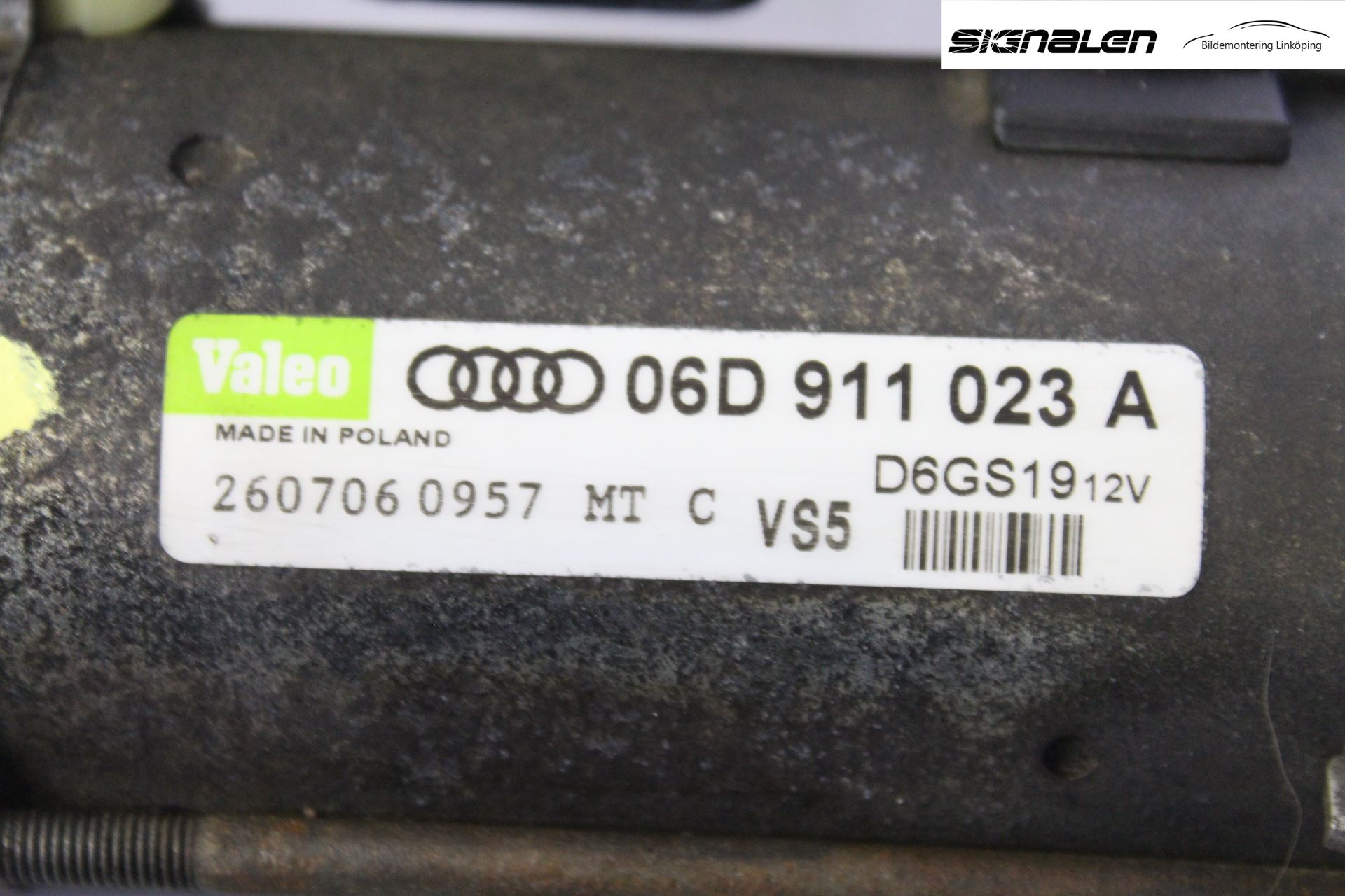 Audi A4/S4 05-07 Startmotor