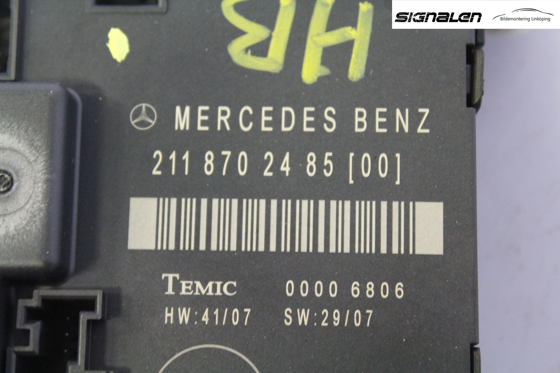Mercedes-Benz MB E-KLASS (W211) 02-09 Styrenhet Dörr