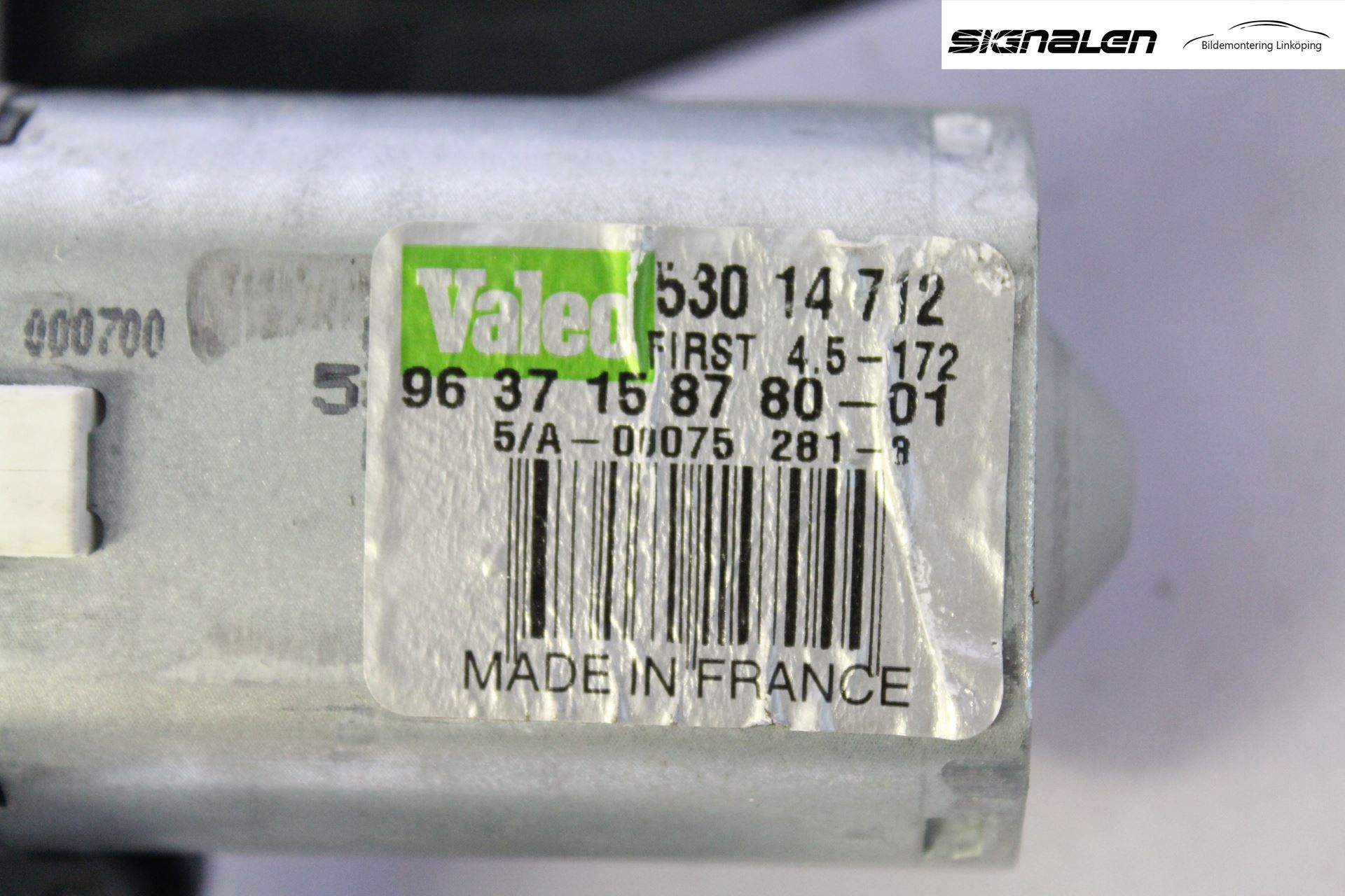 Citroen C3 05-10 Torkarmotor Baklucka