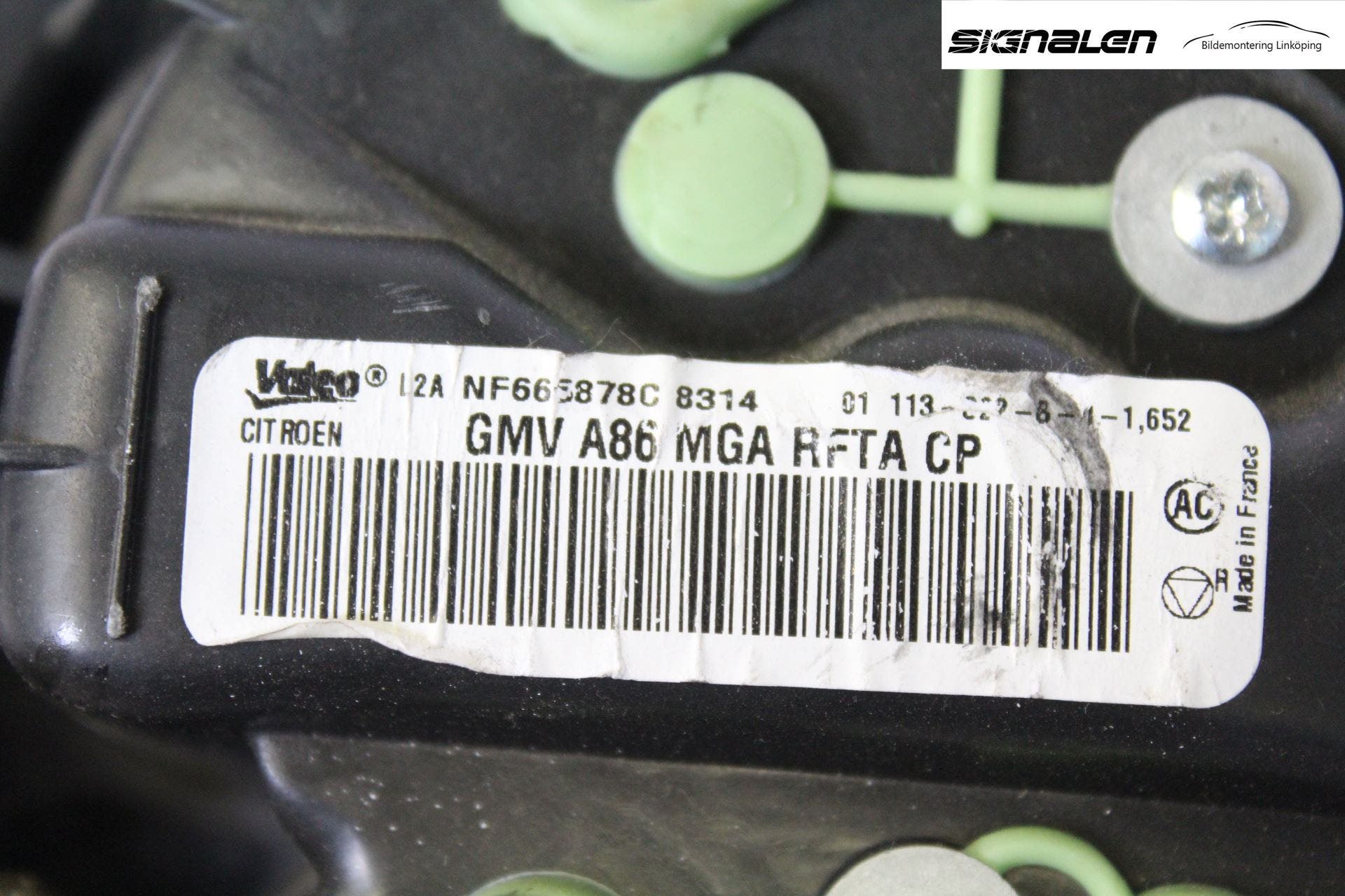 Citroen C3 05-10 Värmefläkt