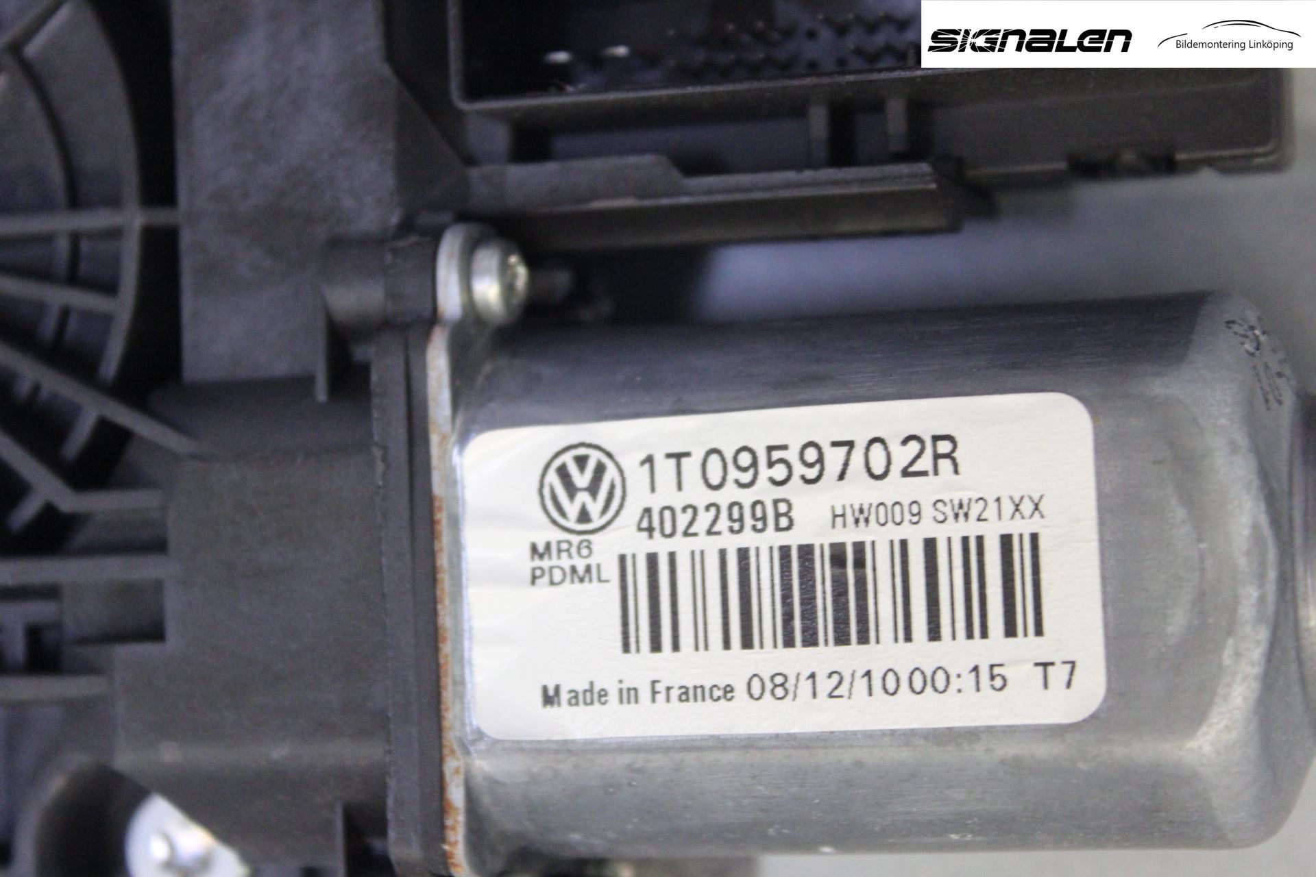 Volkswagen VW TOURAN 10-15 Fönsterhiss El Kompl