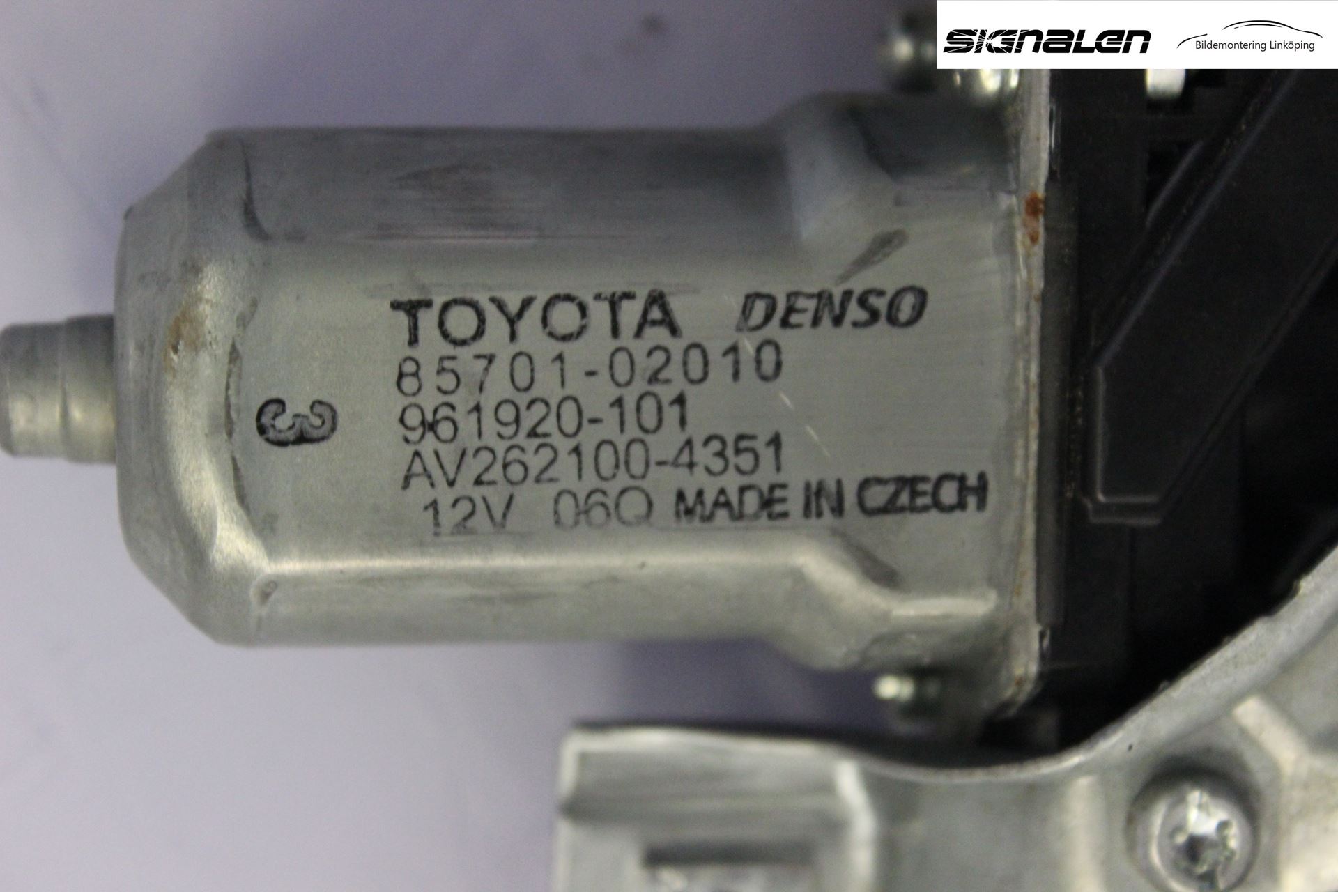 Toyota AVENSIS 09-15 Fönsterhiss El Kompl