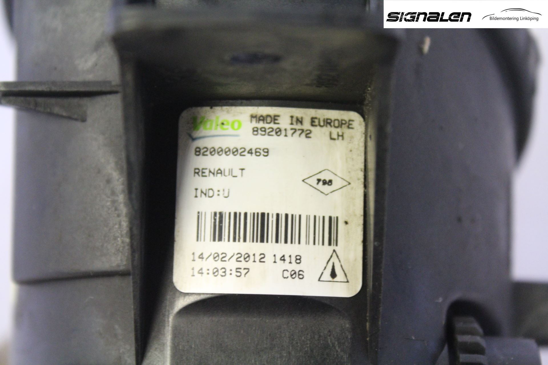 Renault CLIO III  09-12 Dimljus-Varselljus Fram