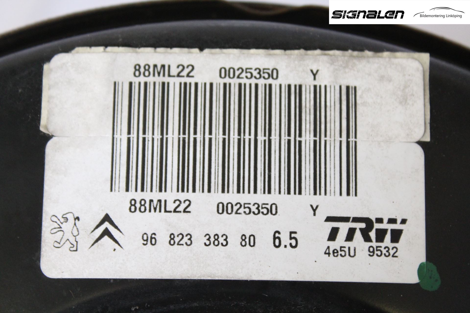 Citroen C3 05-10 Bromsservo