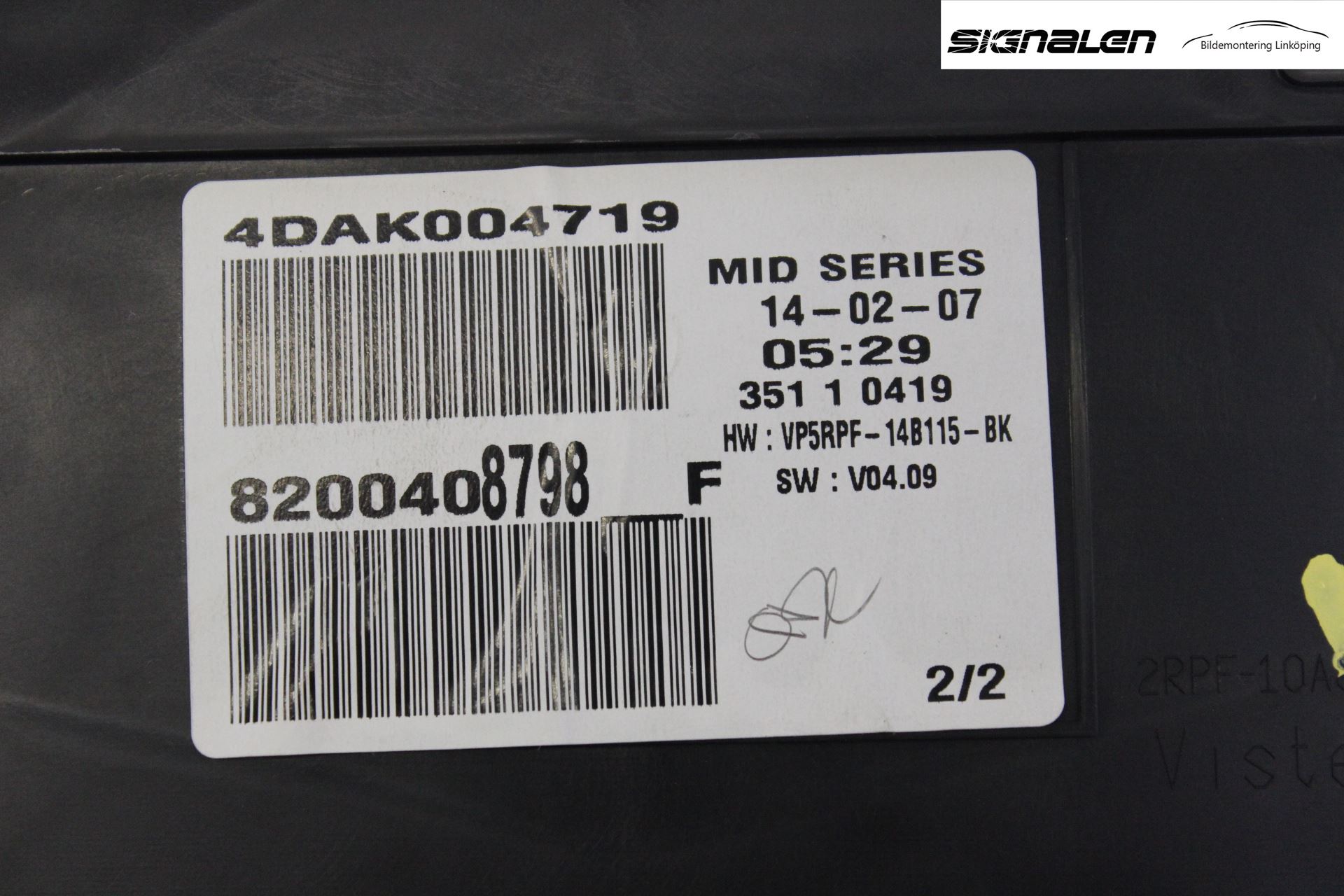 Renault MÉGANE II  06-08 Instrument Komb