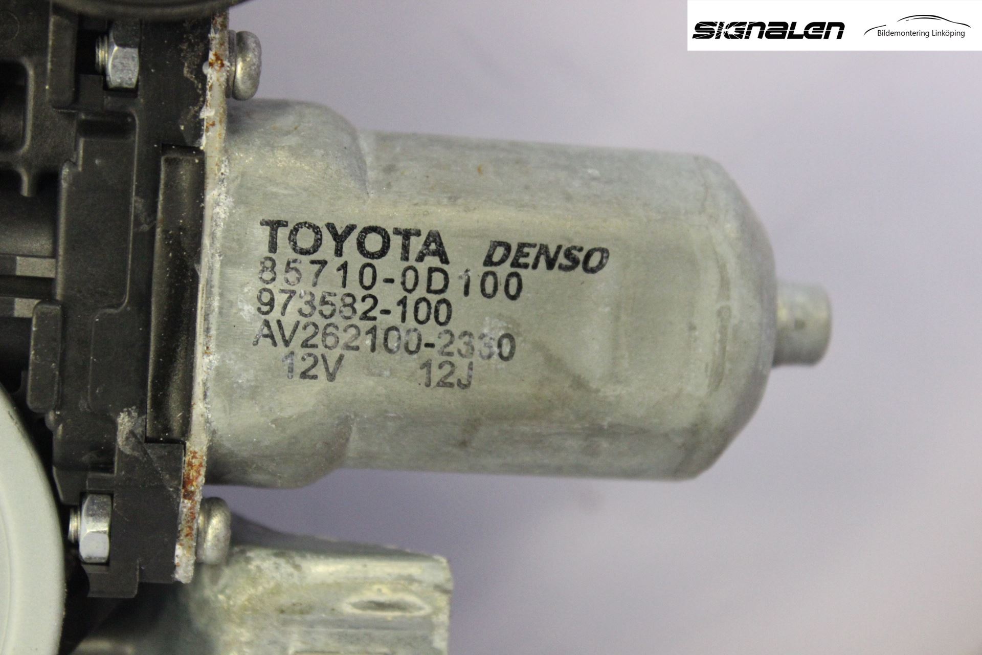 Toyota AURIS 07-09 Fönsterhiss El Kompl