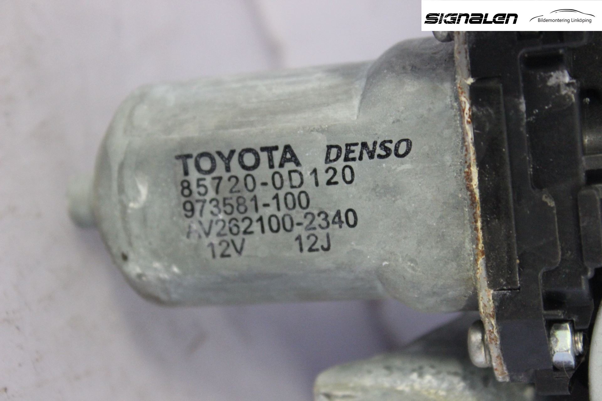 Toyota AURIS 07-09 Fönsterhiss El Kompl