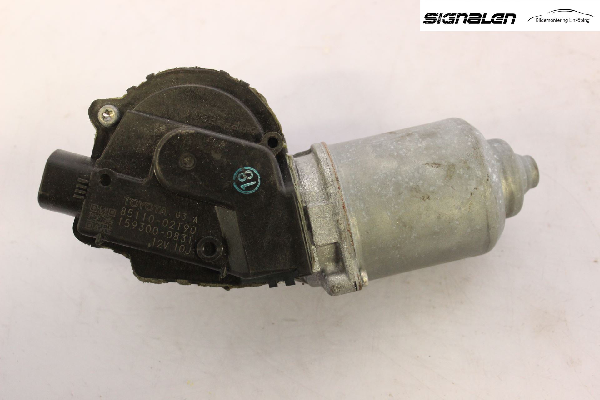 Toyota AURIS 07-09 Torkarmotor Vindruta