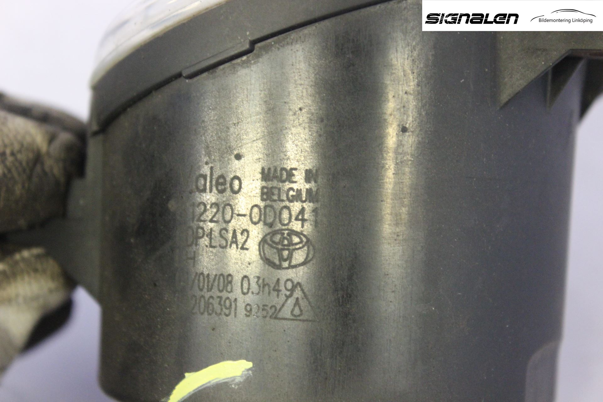 Toyota AURIS 07-09 Dimljus-Varselljus Fram