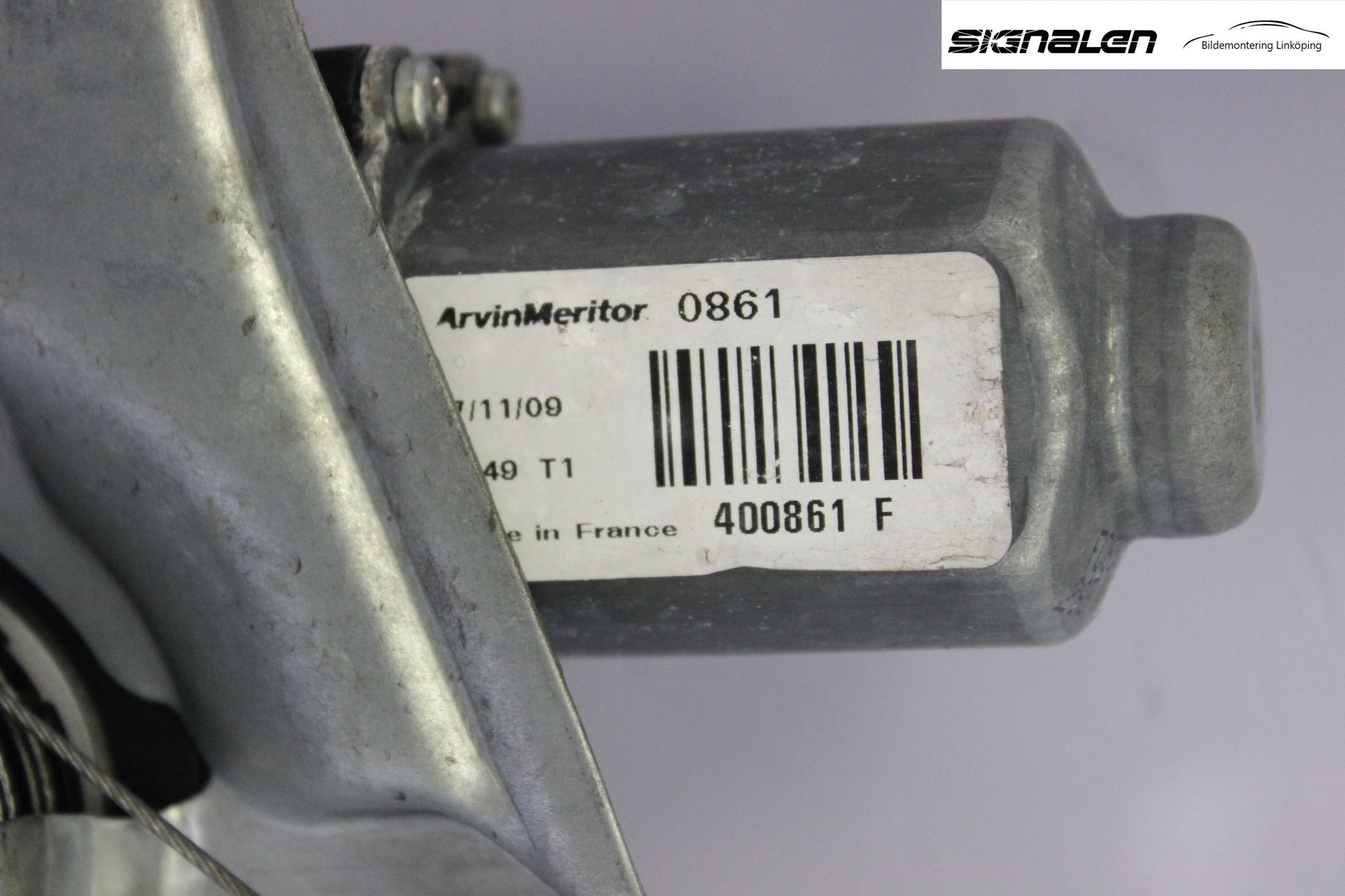 Renault CLIO III  09-12 Fönsterhiss El Kompl