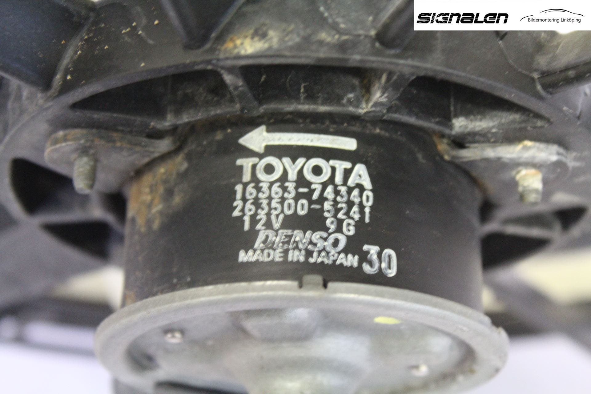 Lexus IS 220d/250/350 06-13 Kylfläkt El