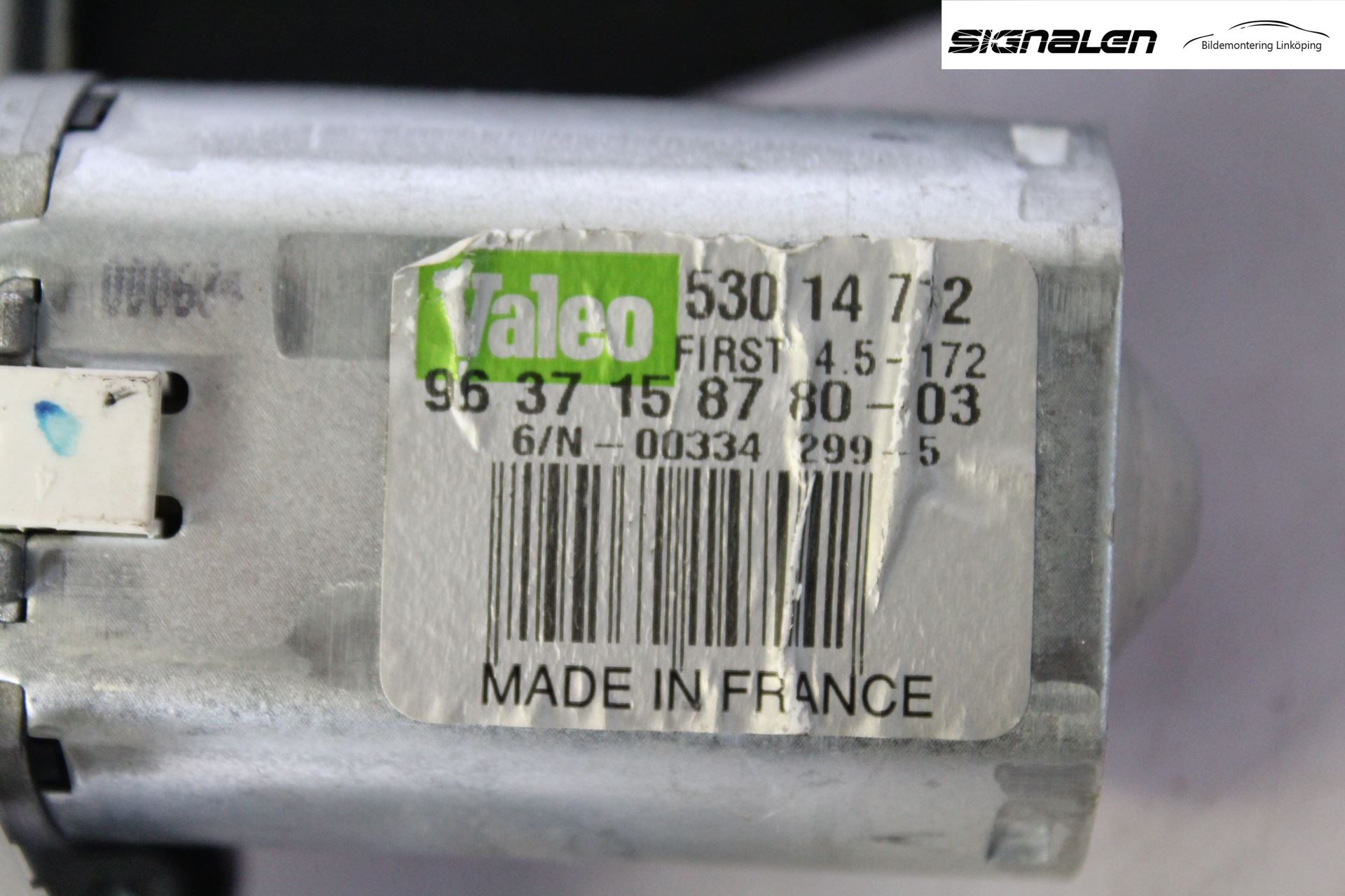 Peugeot 307     05-08 Torkarmotor Baklucka