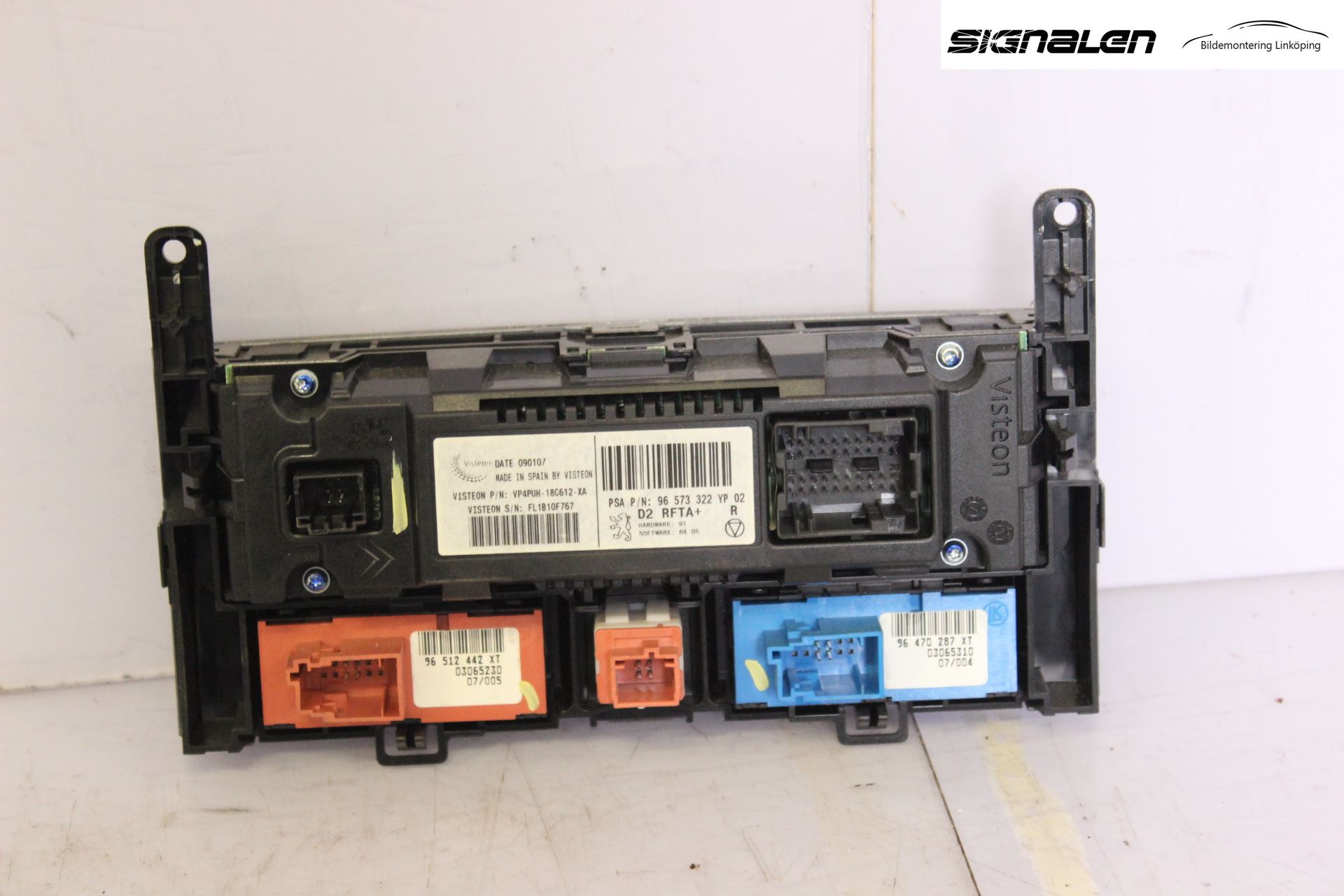 Peugeot 407 Ac Styrenhet Ac Manöveren