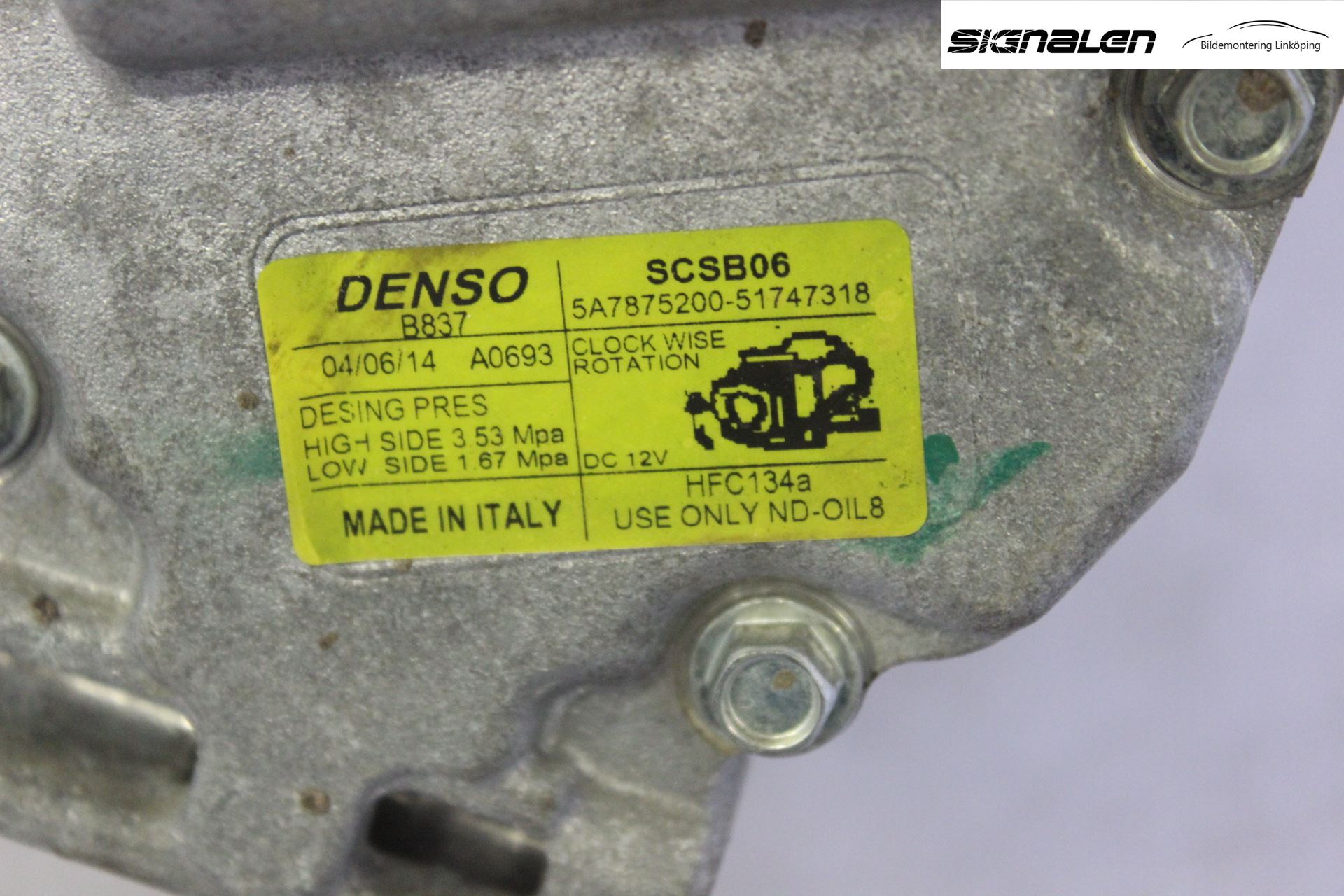 Ford KA 09-16 Ac Kompressor