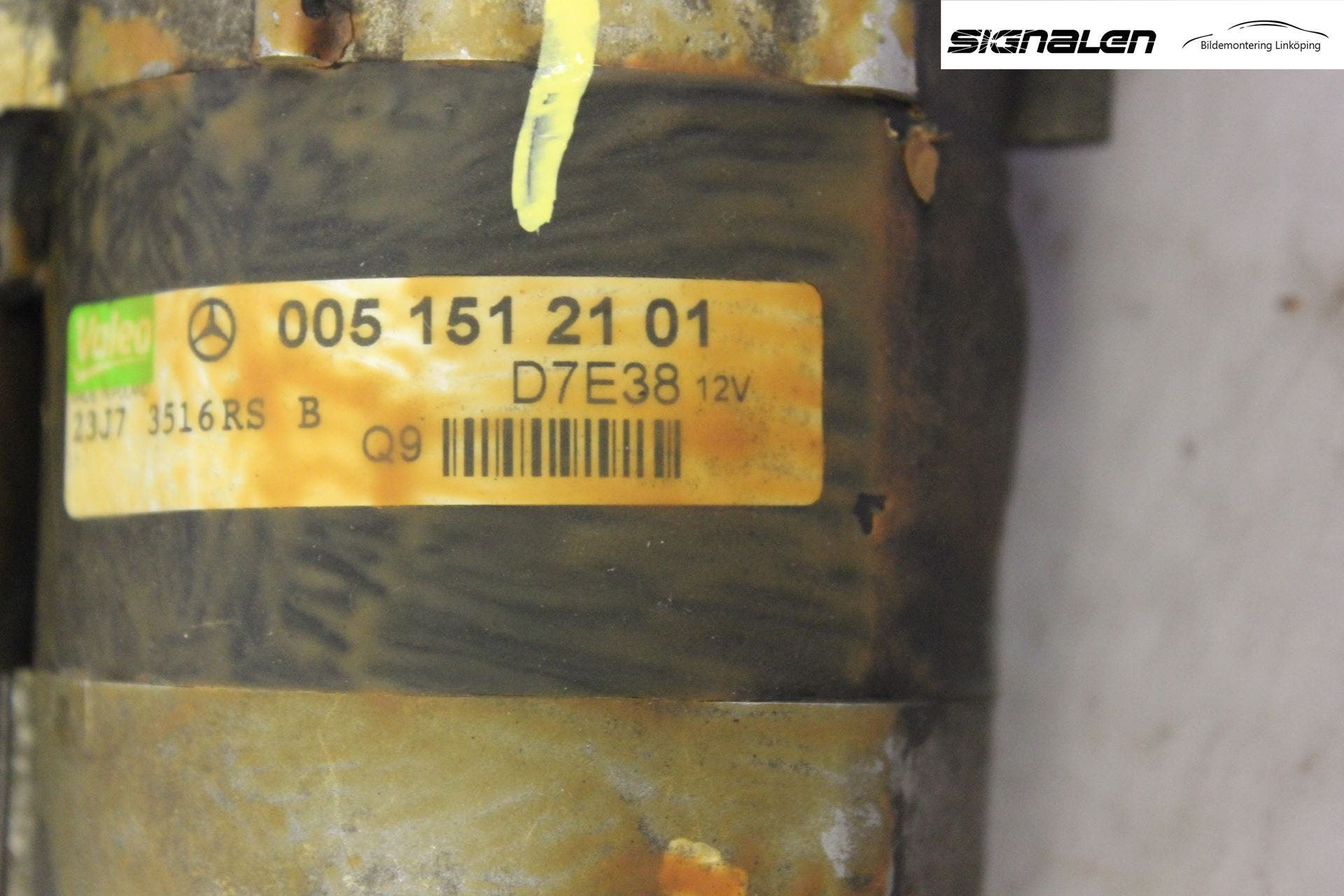 Mercedes-Benz MB B-KLASS (W245) 05-12 Startmotor