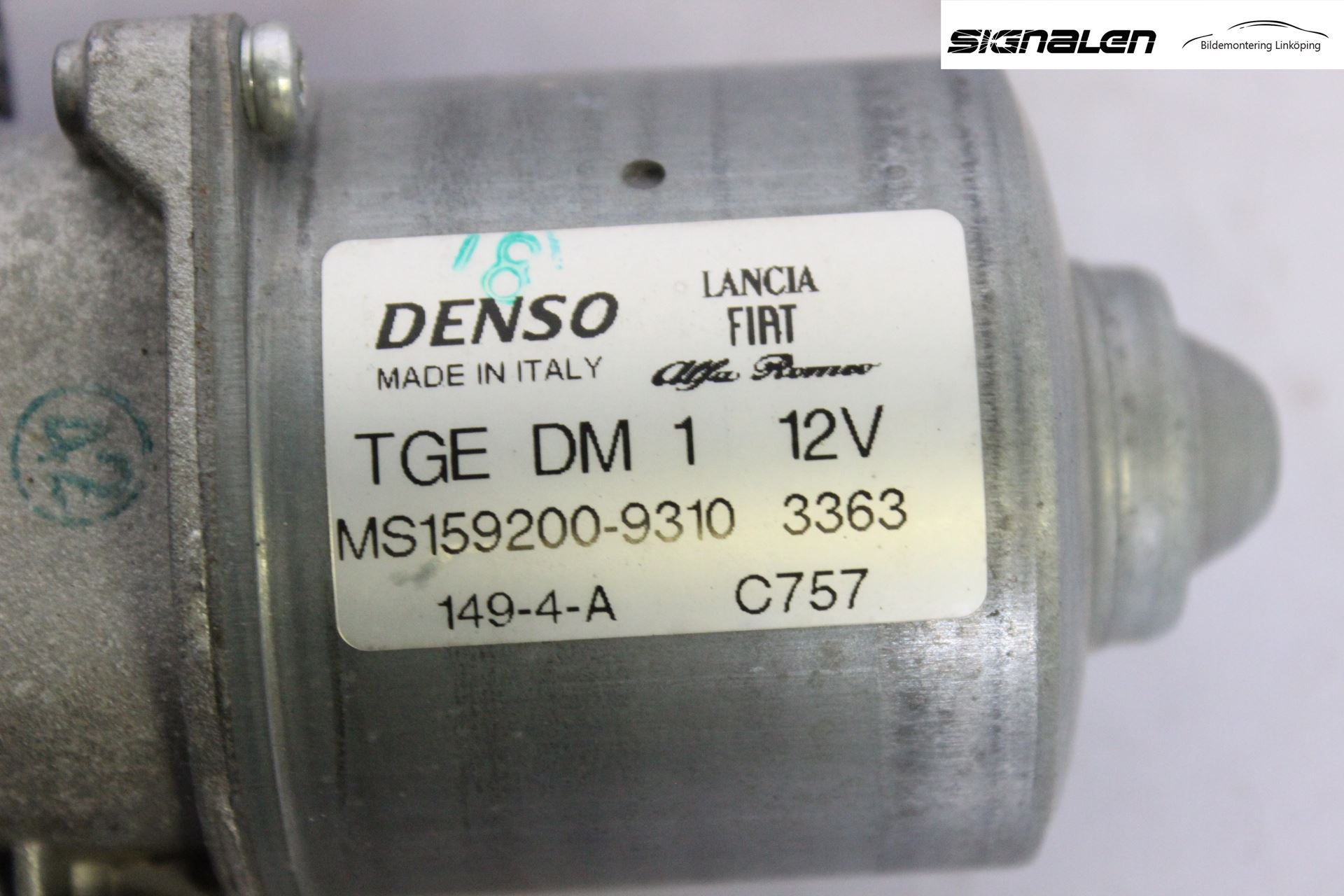 Ford KA 09-16 Torkarmotor Vindruta