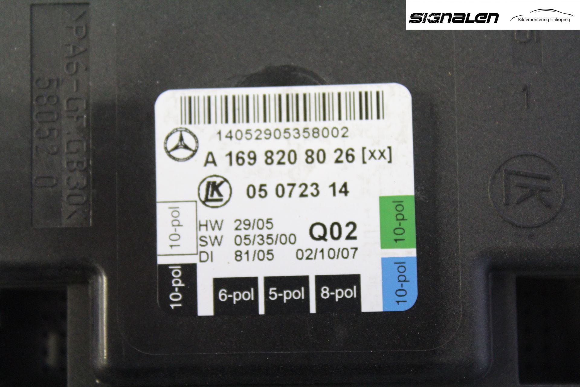 Mercedes-Benz MB B-KLASS (W245) 05-12 Styrenhet Dörr