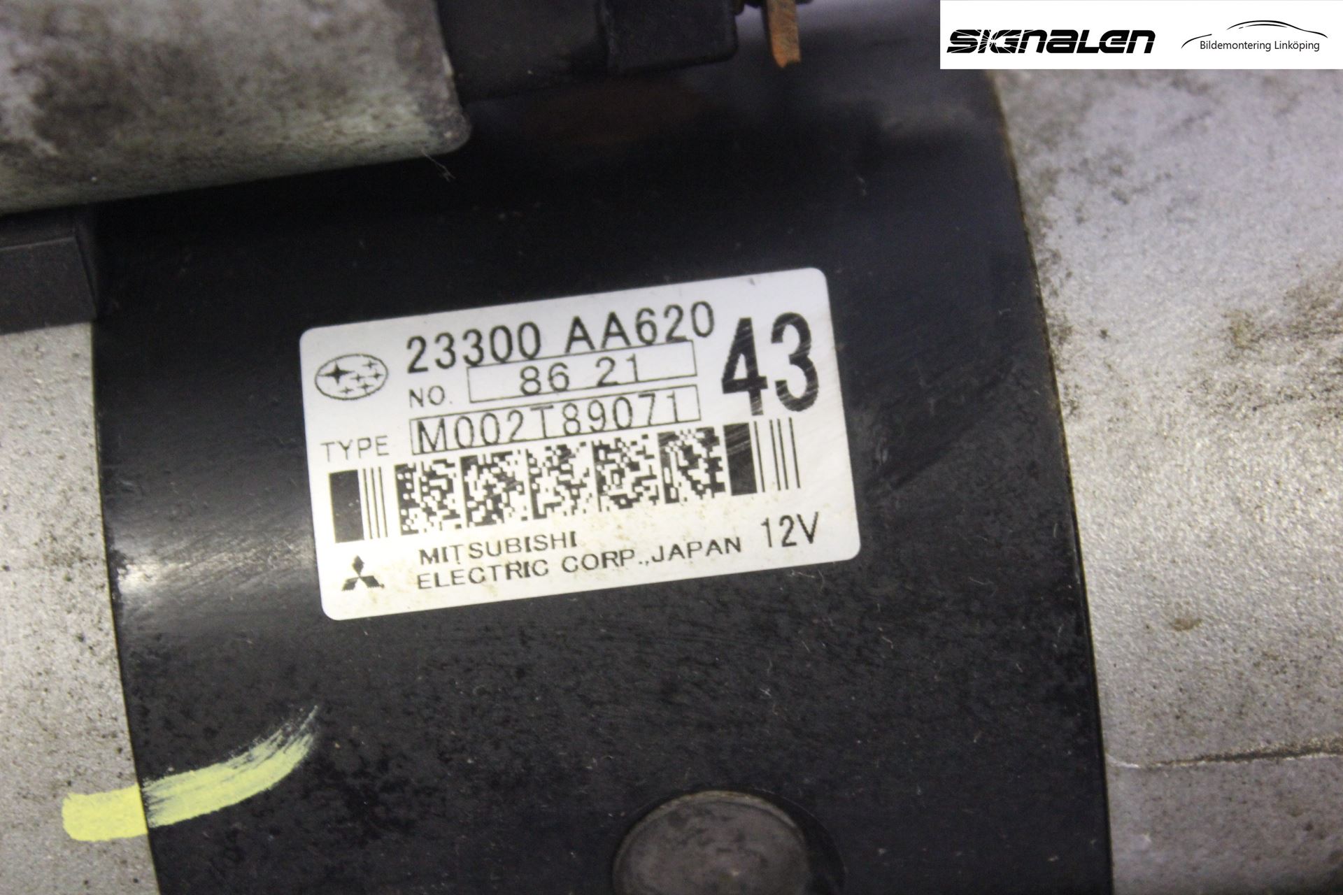 Subaru LEGACY    07-09 Startmotor Diesel