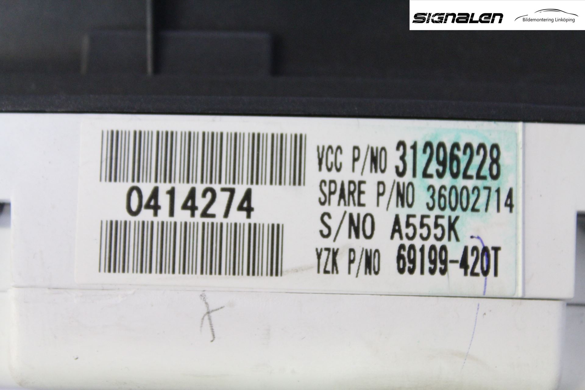 Volvo V50 08-12 Instrument Komb