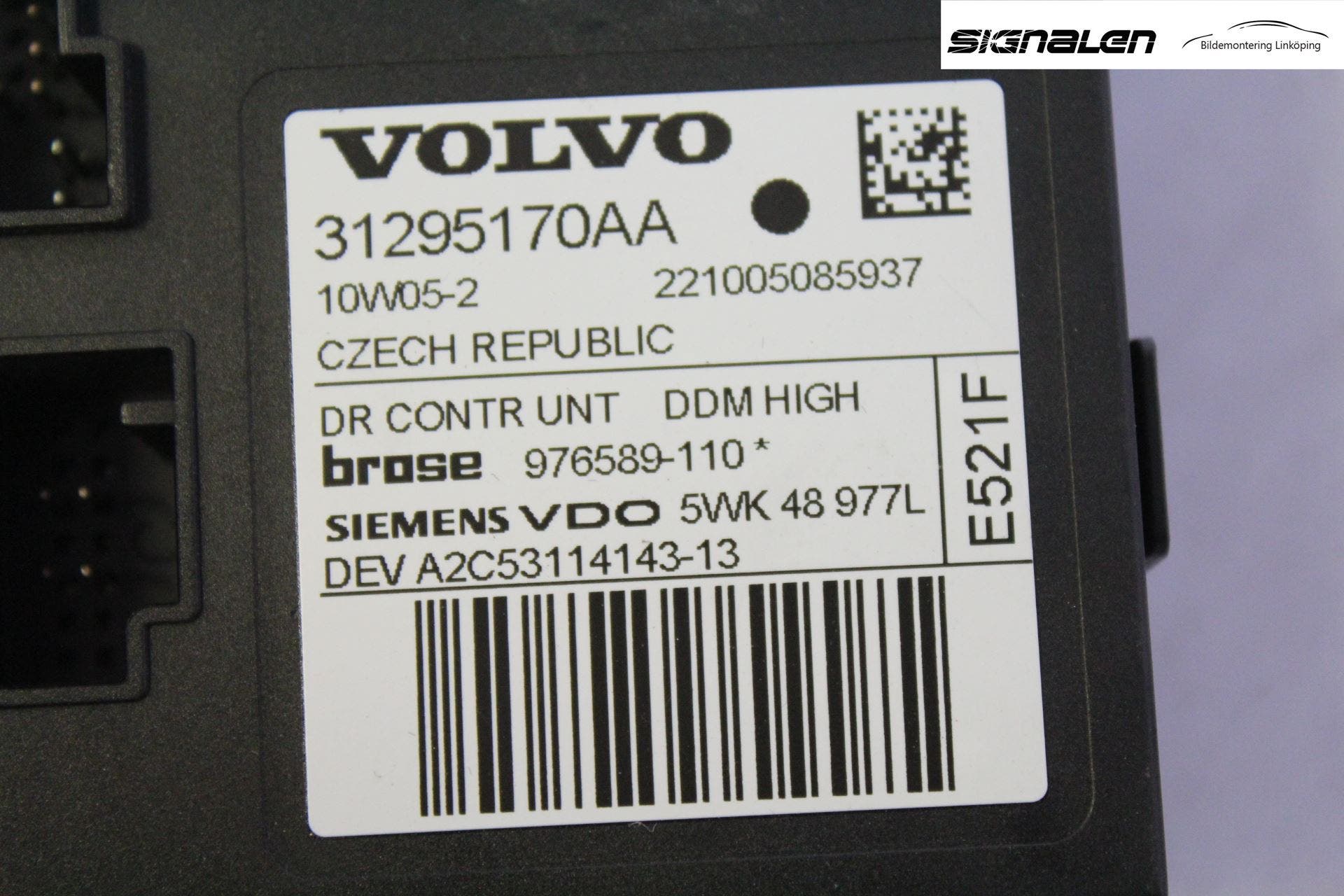 Volvo V50 08-12 Fönsterhissmotor