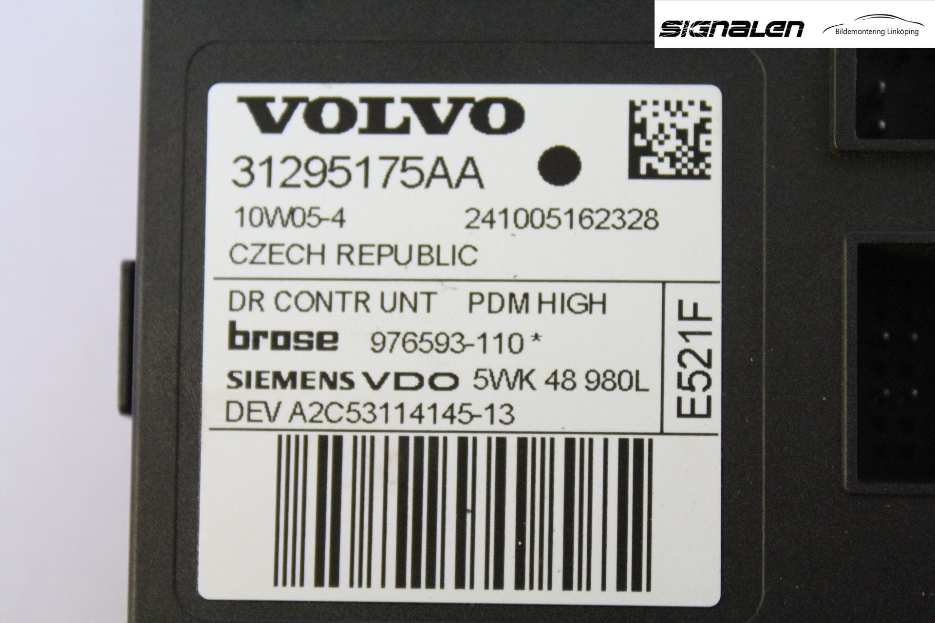 Volvo V50 08-12 Fönsterhissmotor