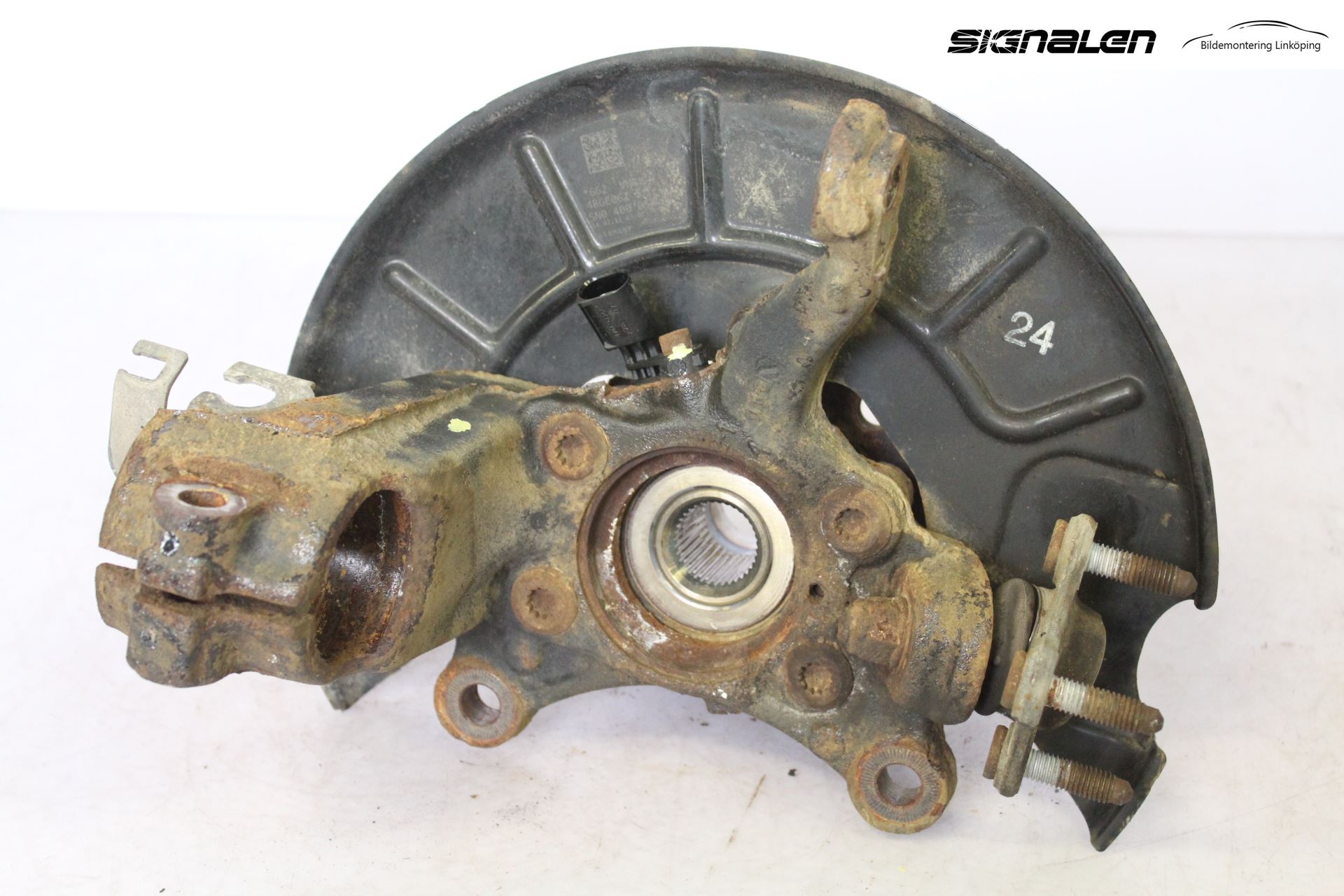 Volkswagen VW TIGUAN 07-16 Styrspindel Lagerhus Hö