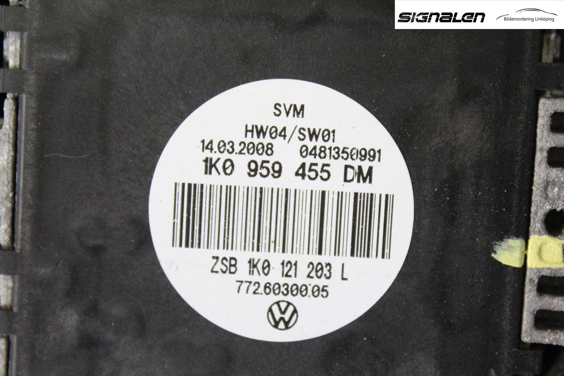 Volkswagen VW GOLF V 04-09 Kylfläkt El