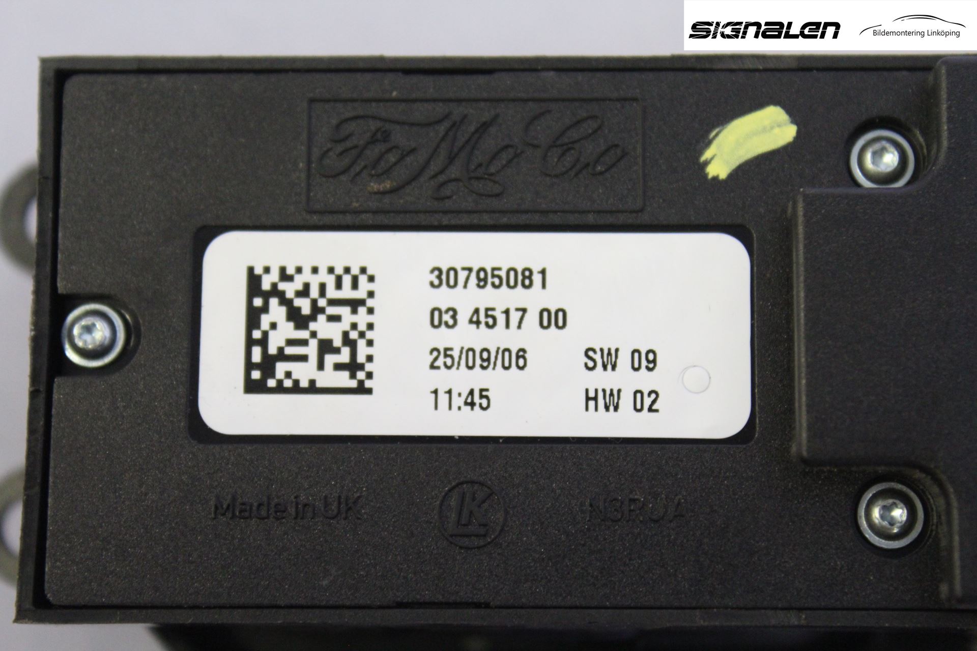 Volvo S40 04-07 Strömställare Elhiss