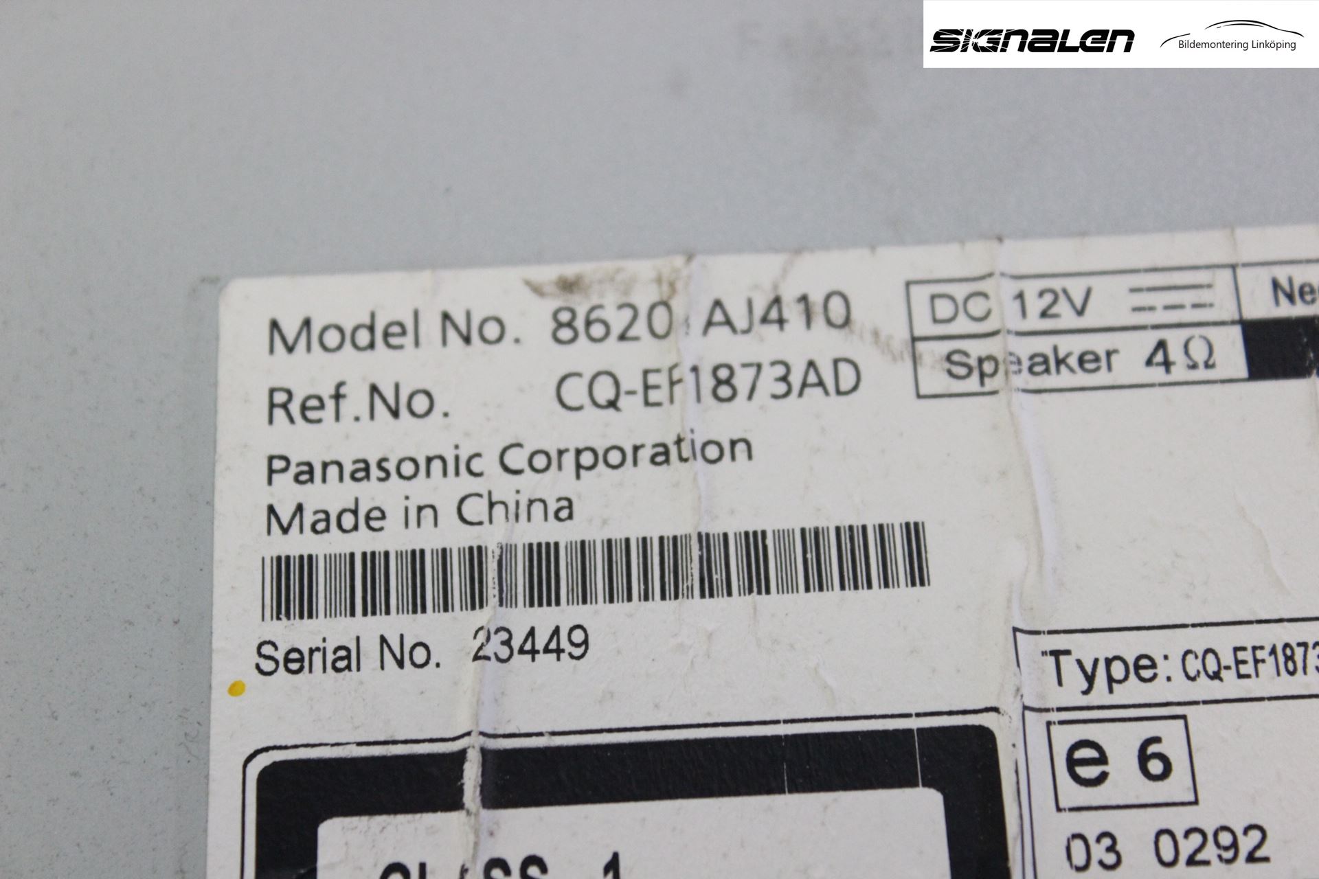 Subaru OUTBACK 10-15 Cd Radio - Multimediapanel