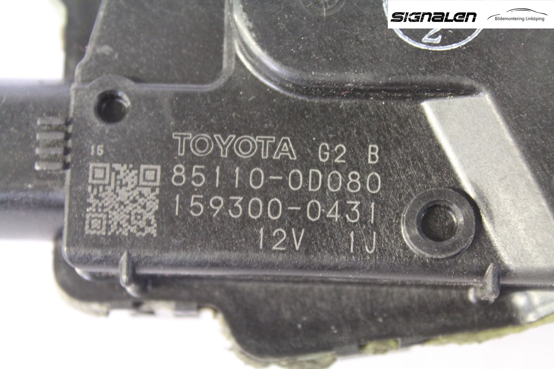 Toyota YARIS XP90 06-11 Torkarmotor Vindruta