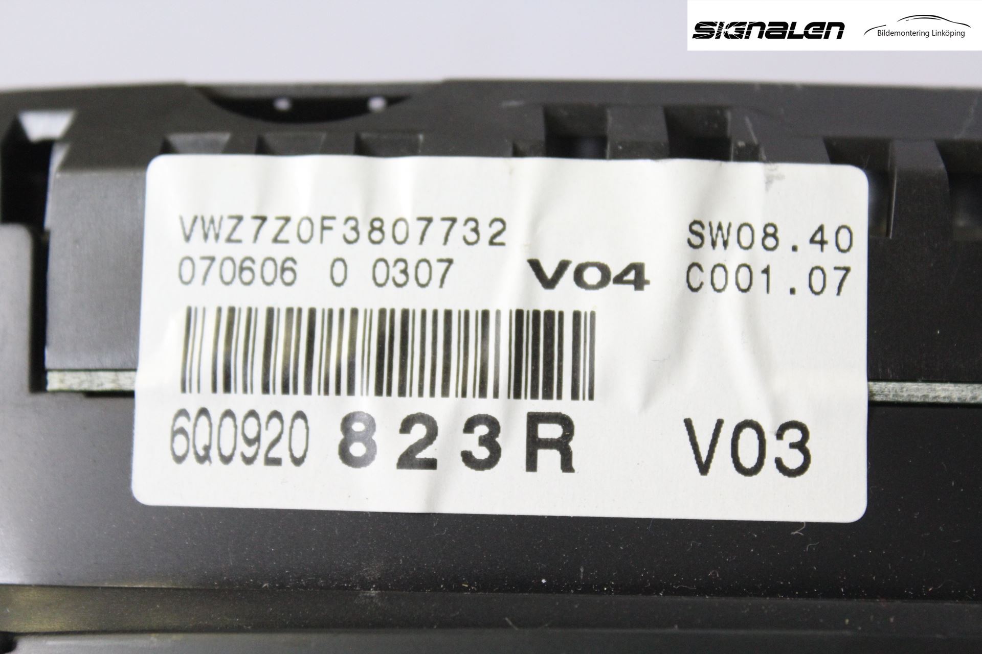 Volkswagen VW POLO 05-09 Instrument Komb