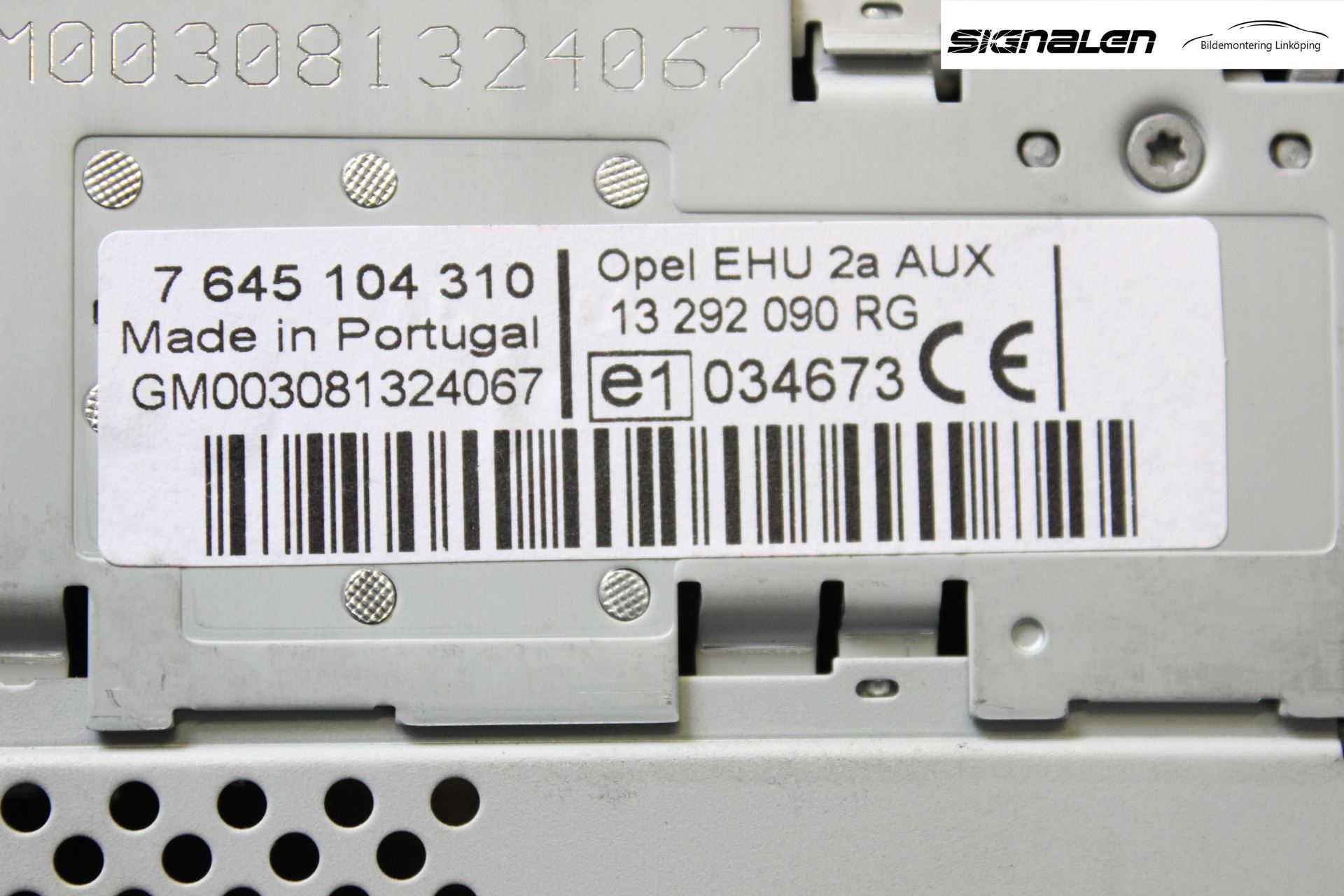 Opel VIVARO 01-14 Cd Radio - Multimediapanel