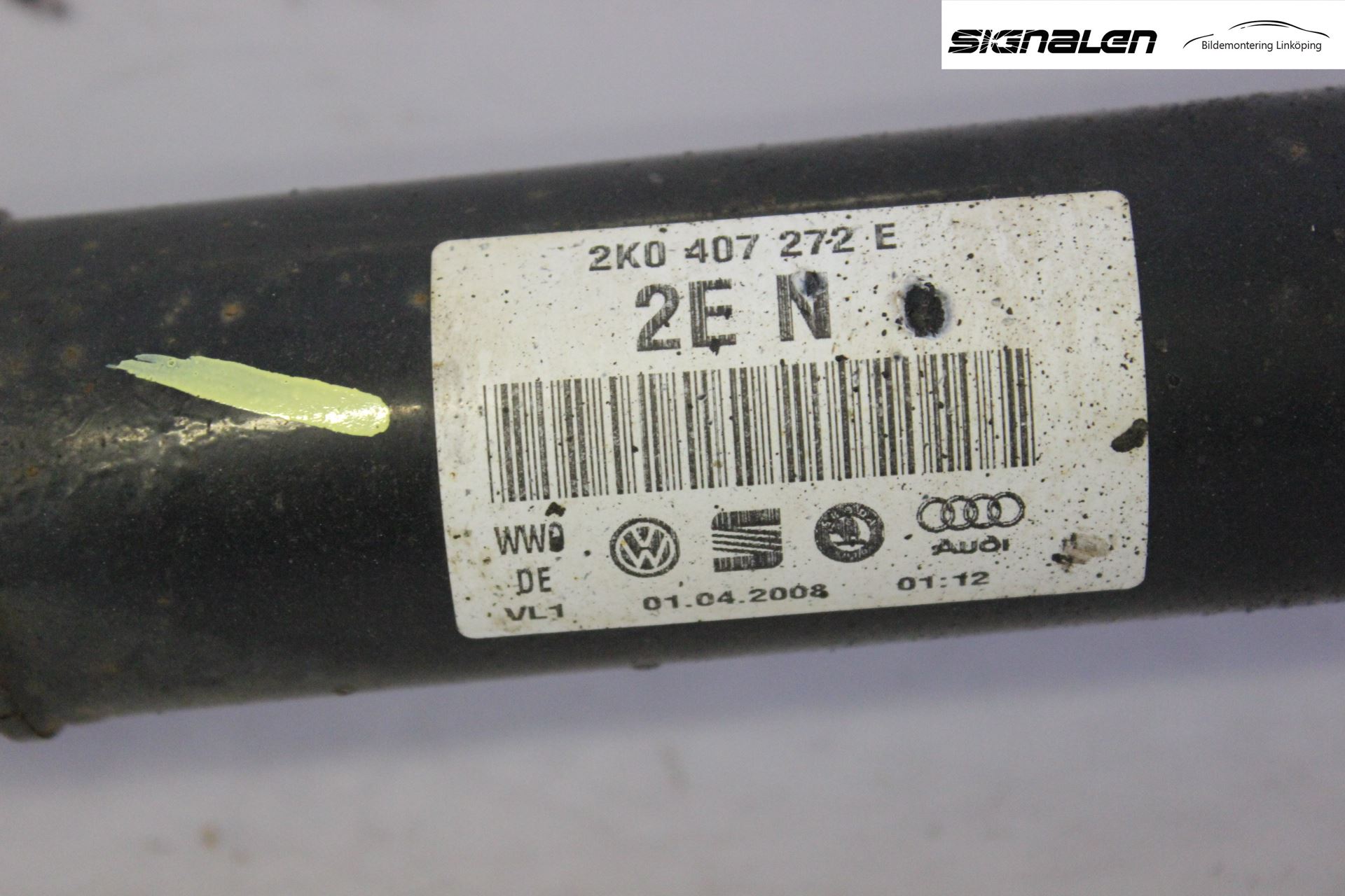 Volkswagen VW CADDY      04-10 Drivaxel Fram Höger
