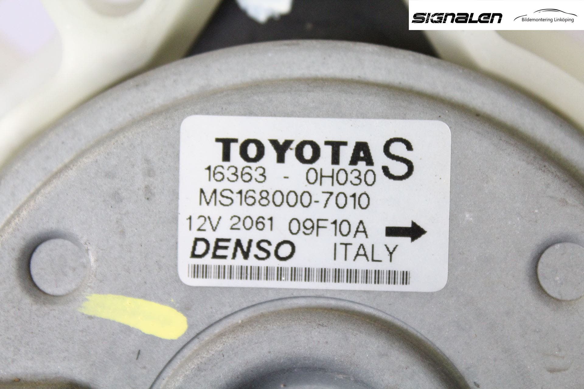 Toyota COROLLA 02-07 Kylfläkt El