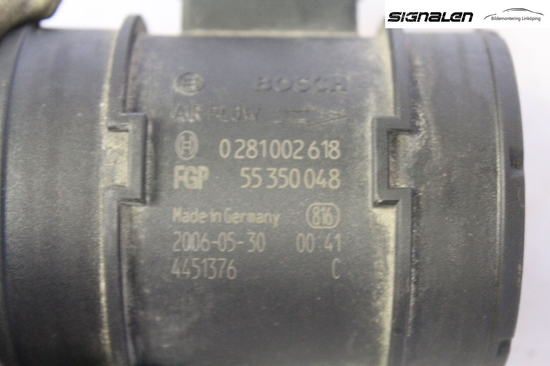 Opel COMBO 02-12 Injluftmassamätare