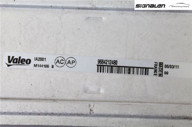 Citroen C4 PICASSO 06-13 Laddluft-Intercooler Kyl