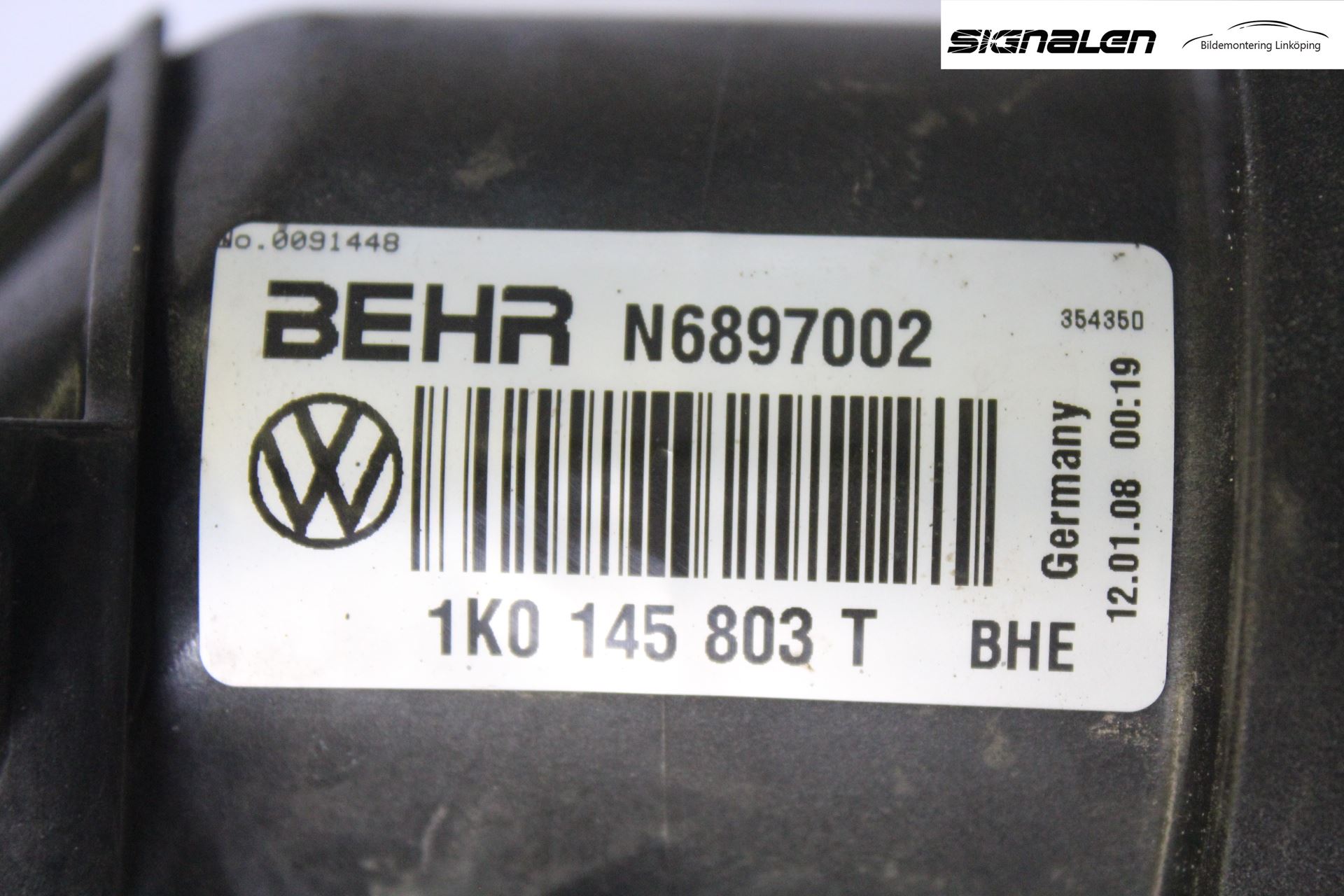 Volkswagen VW GOLF V 04-09 Laddluft-Intercooler Kyl