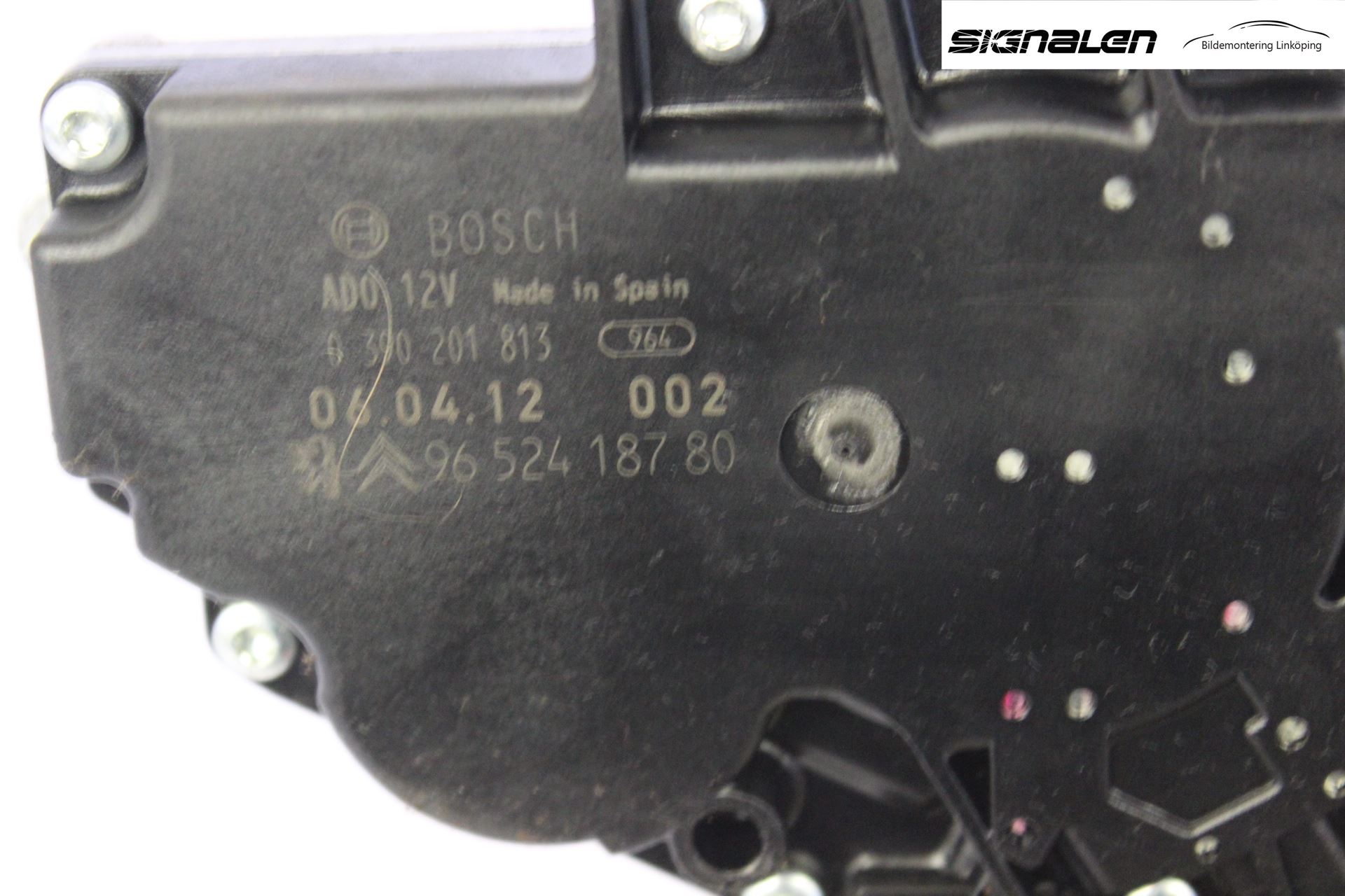 Peugeot 207 Torkarmotor Baklucka