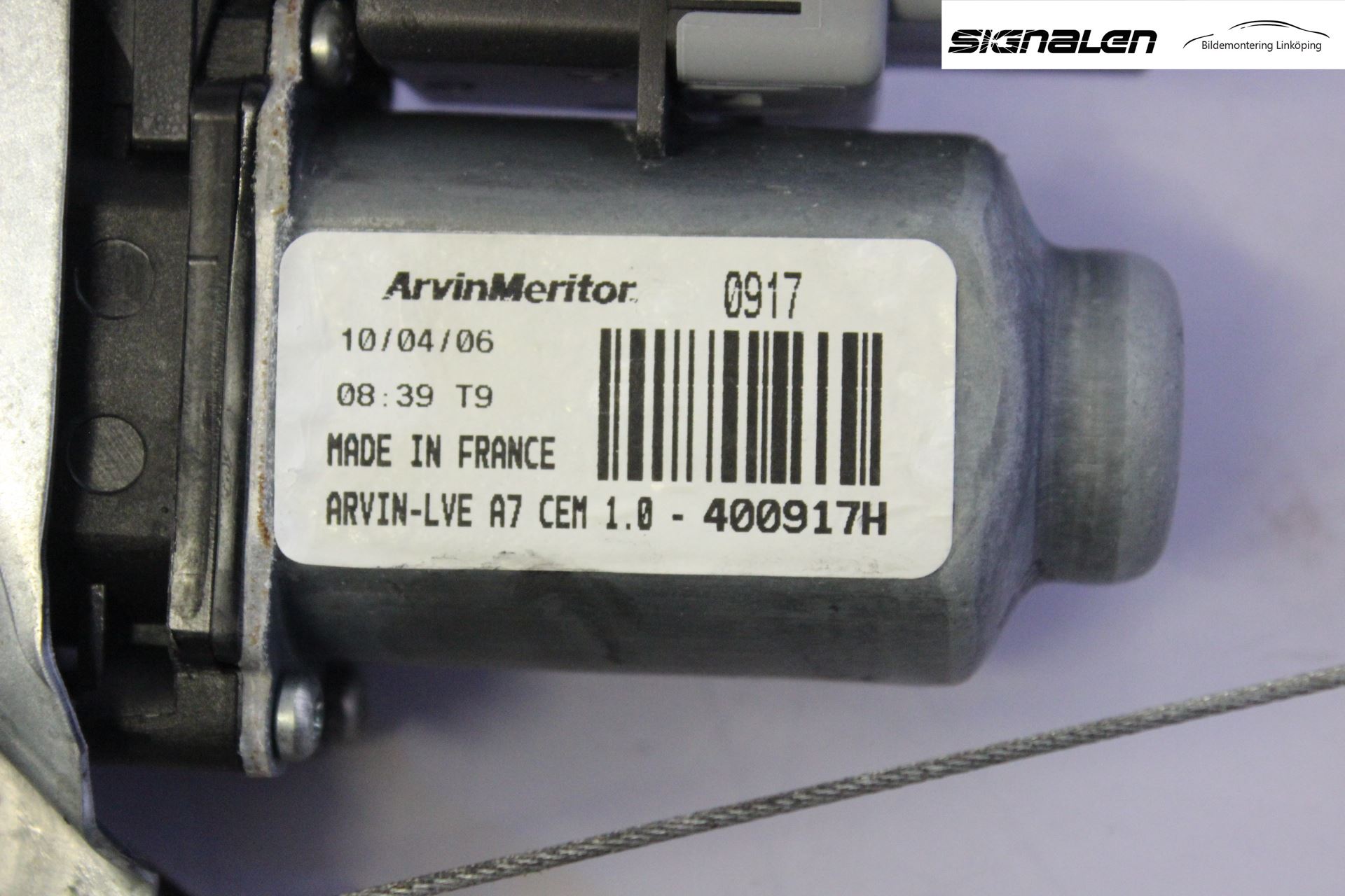 Peugeot 207 Fönsterhiss El Kompl