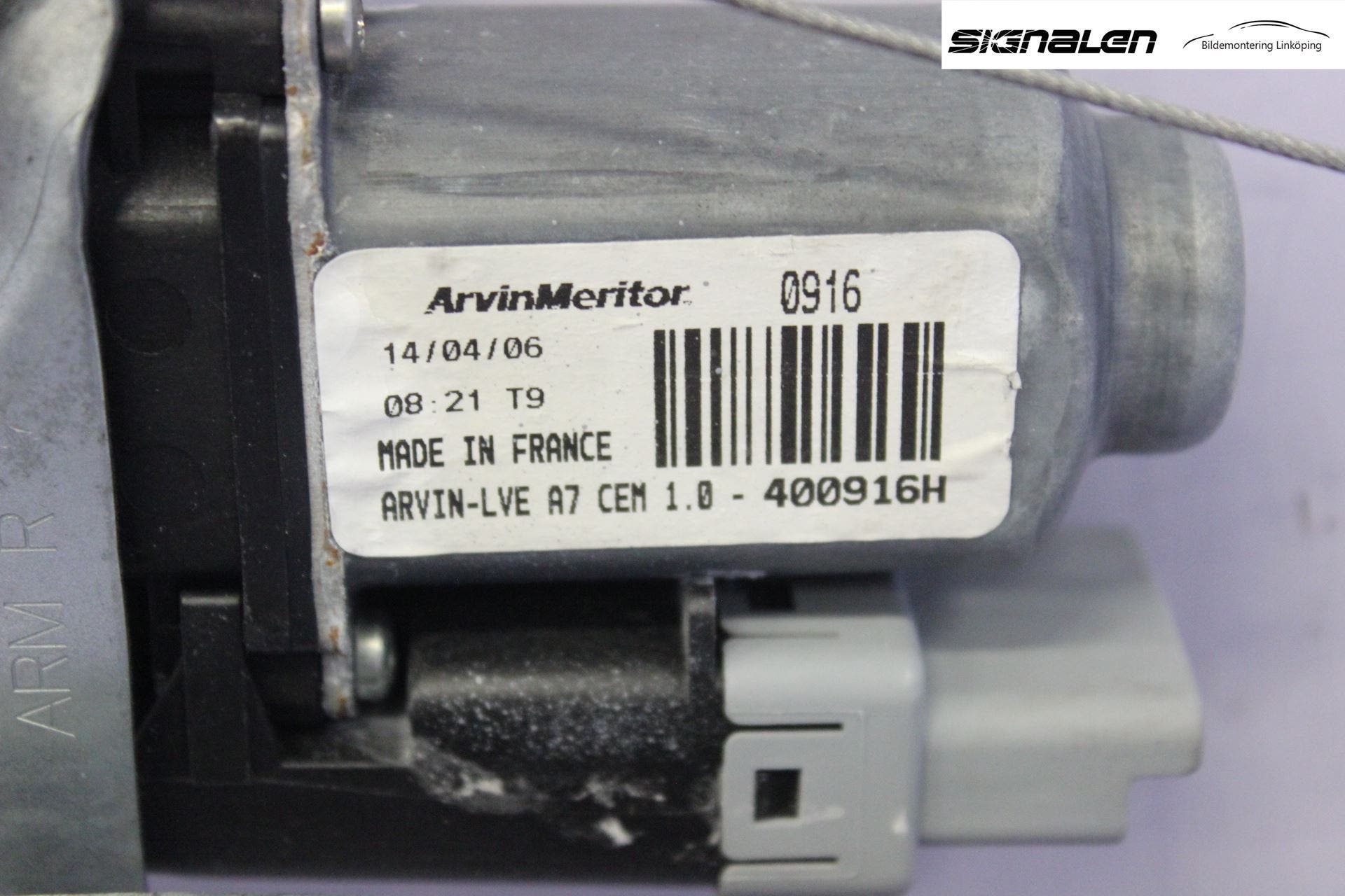 Peugeot 207 Fönsterhiss El Kompl